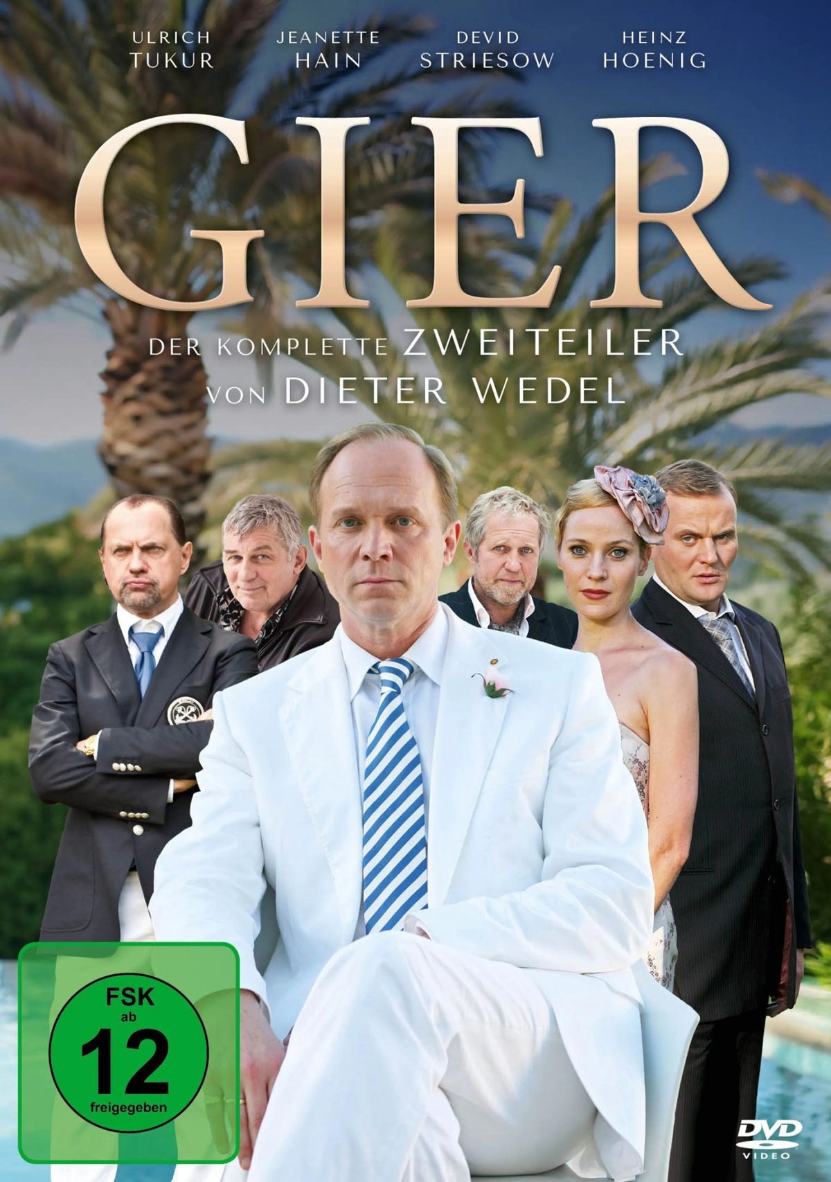 Gier Der legendäre Zweiteiler von Dieter Wedel DVD Filmcover