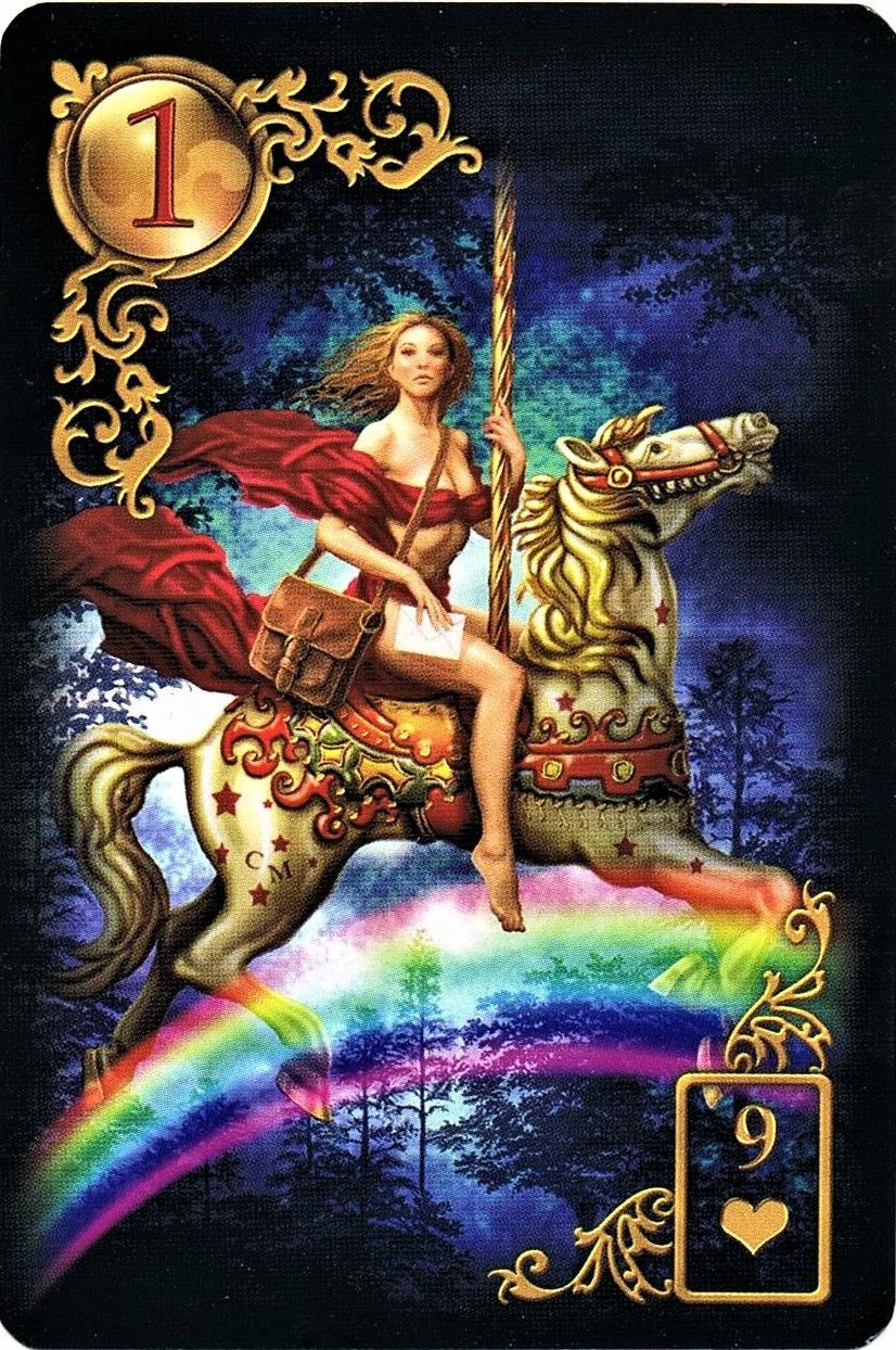 Gilded Reverie Lenormand – Ansicht