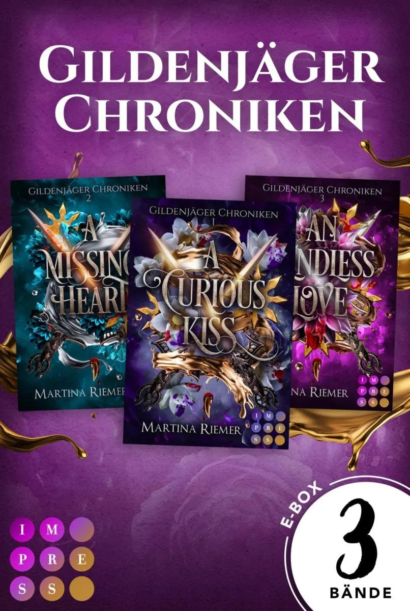 Cover: Gildenjäger Chroniken: 3 Bände in einem Bundle! (E-Book) von Martina Riemer