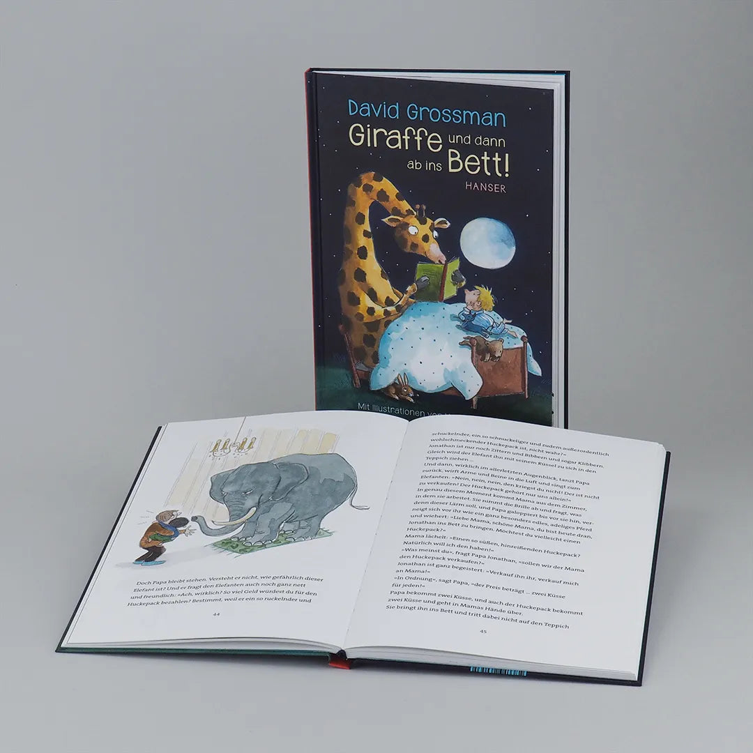 Produktansicht: Giraffe und dann ab ins Bett! (Gebundene Ausgabe)