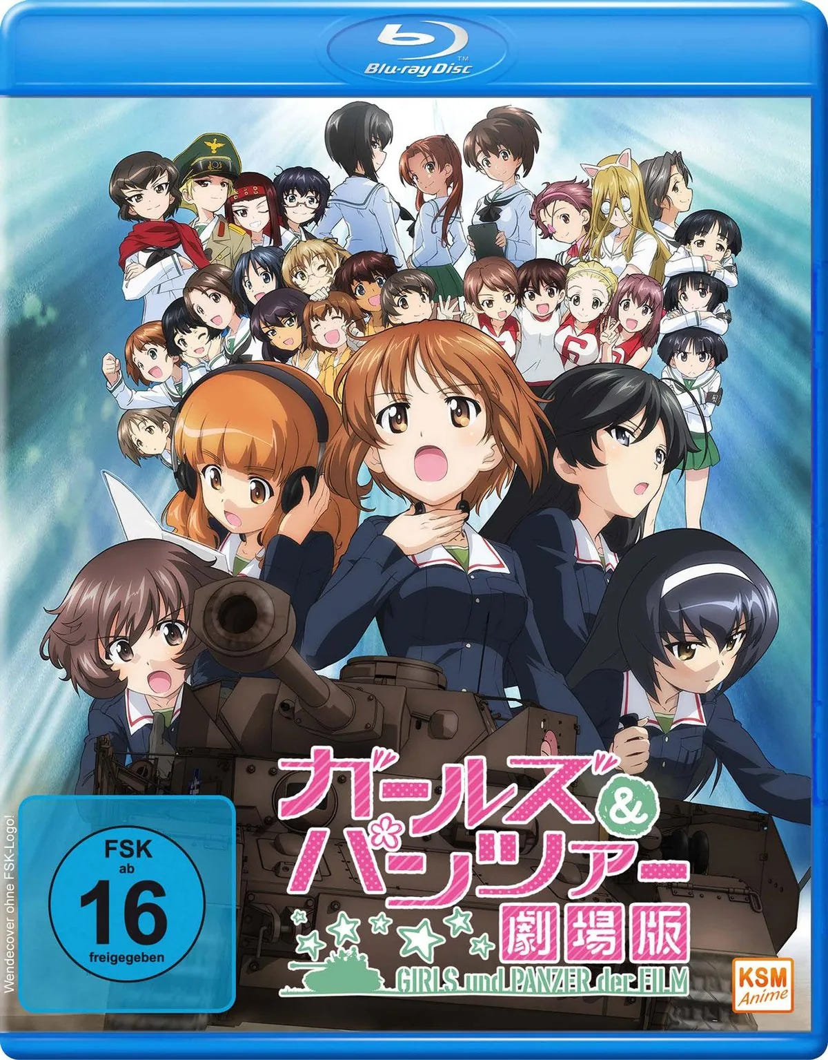 Girls & Panzer - Der Film - Blu-ray Disc