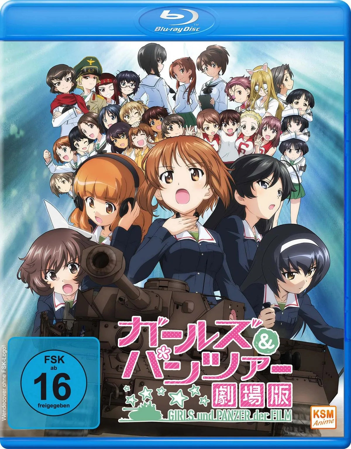 Girls & Panzer - Der Film - Blu-ray Disc