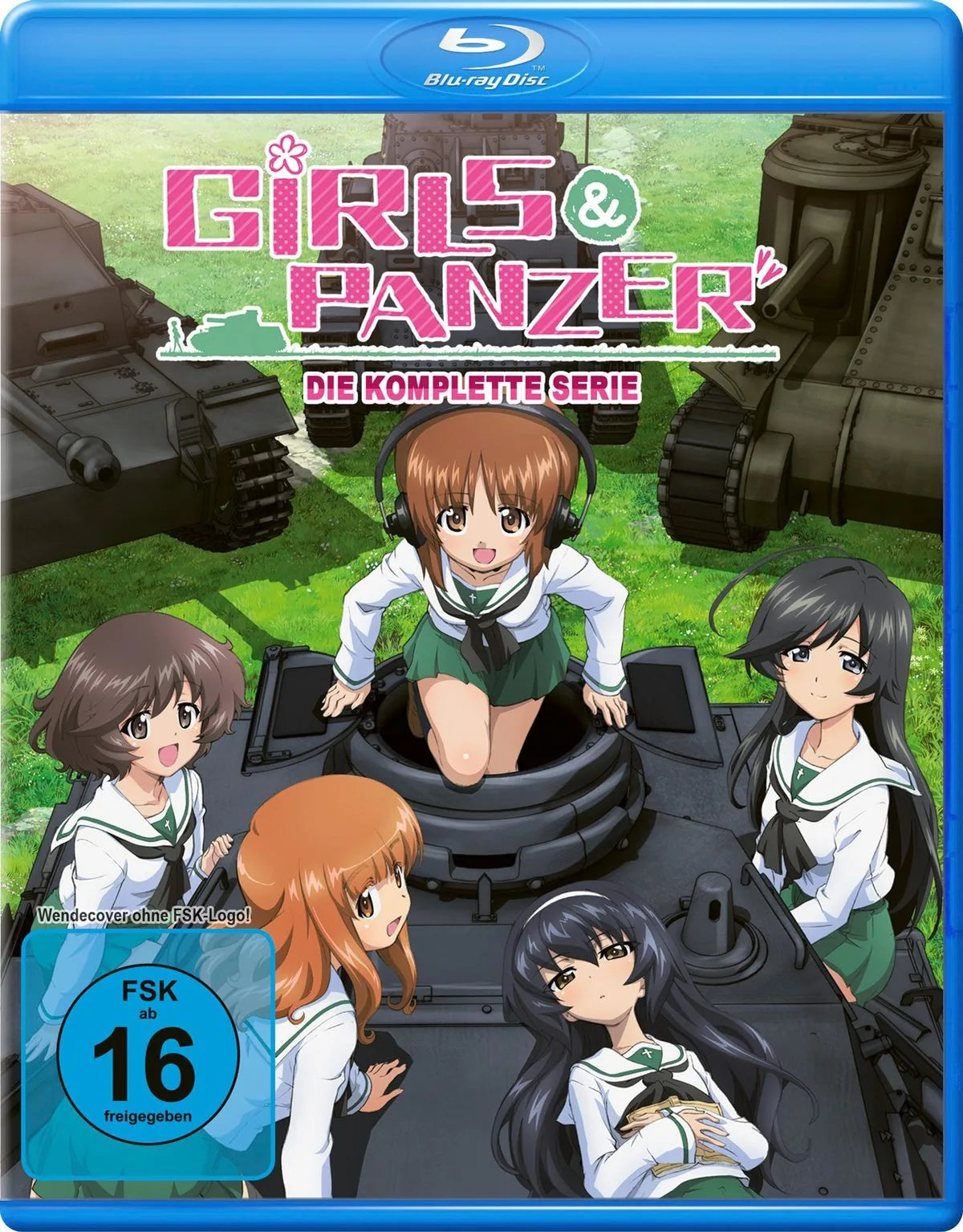 Girls & Panzer - Die komplette Serie (Volume 1-3 - Blu-ray Disc
