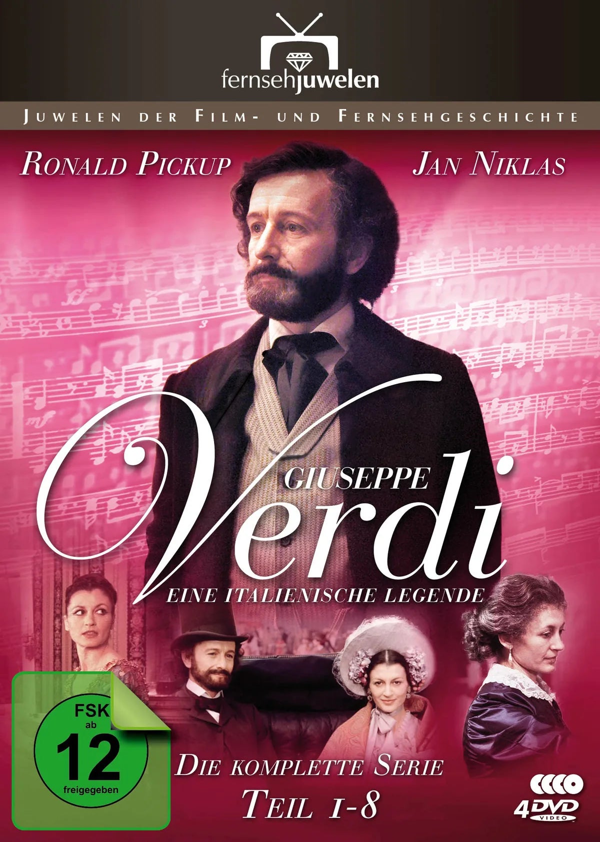 Giuseppe Verdi - Eine italienische Leg.  [4 DVD] - DVD