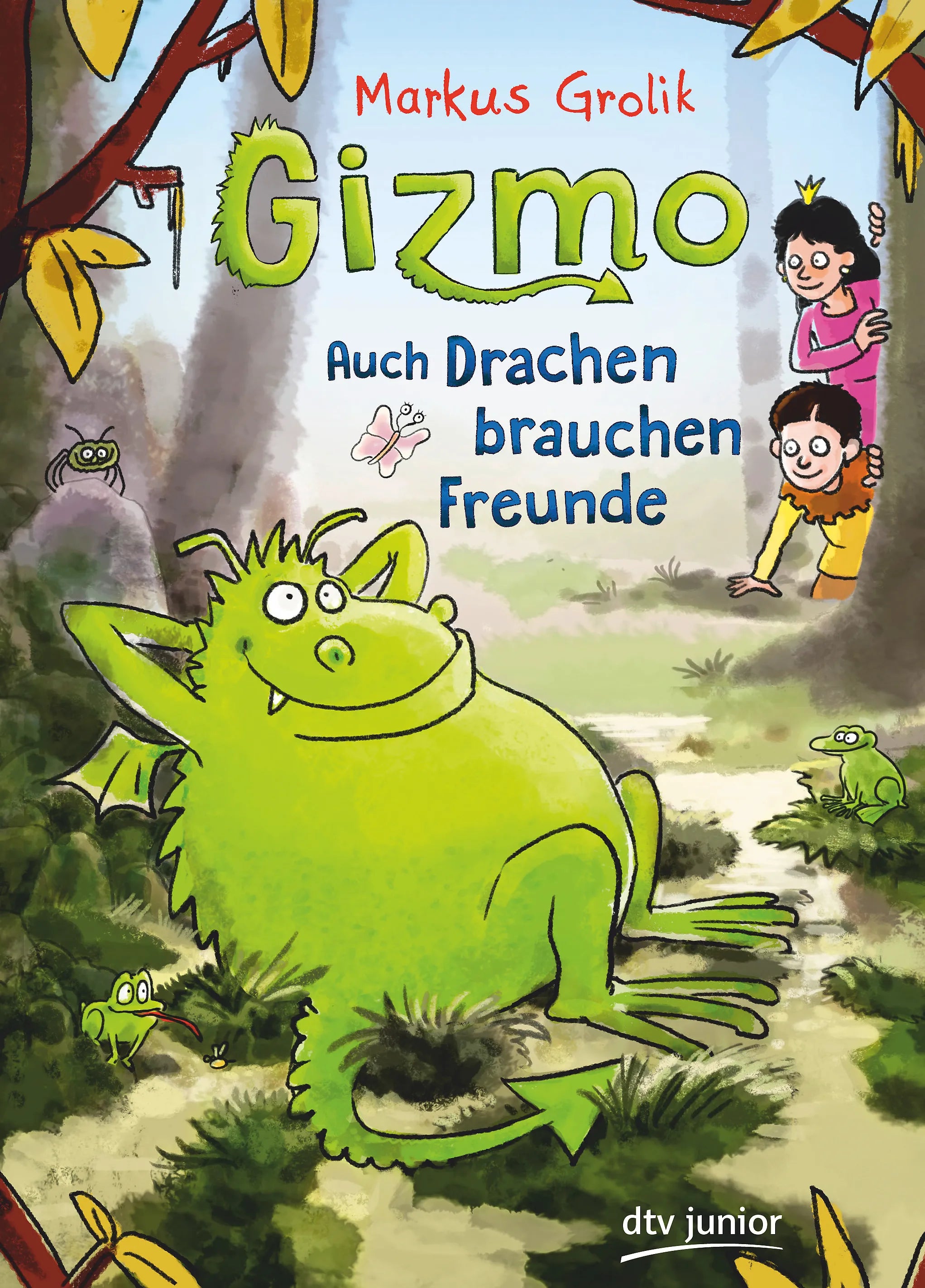 Buchcover von 'Gizmo – Auch Drachen brauchen Freunde' - Gebundene Ausgabe von Markus Grolik