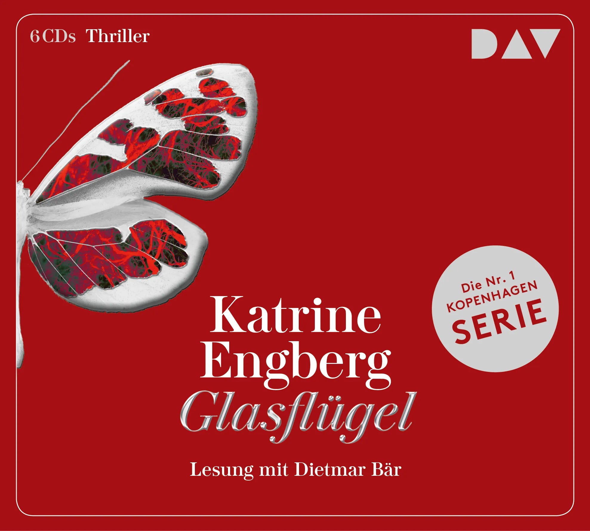 Buchcover von 'Glasflügel. Ein Kopenhagen-Thriller' - Hörbuch (CD) von Katrine Engberg