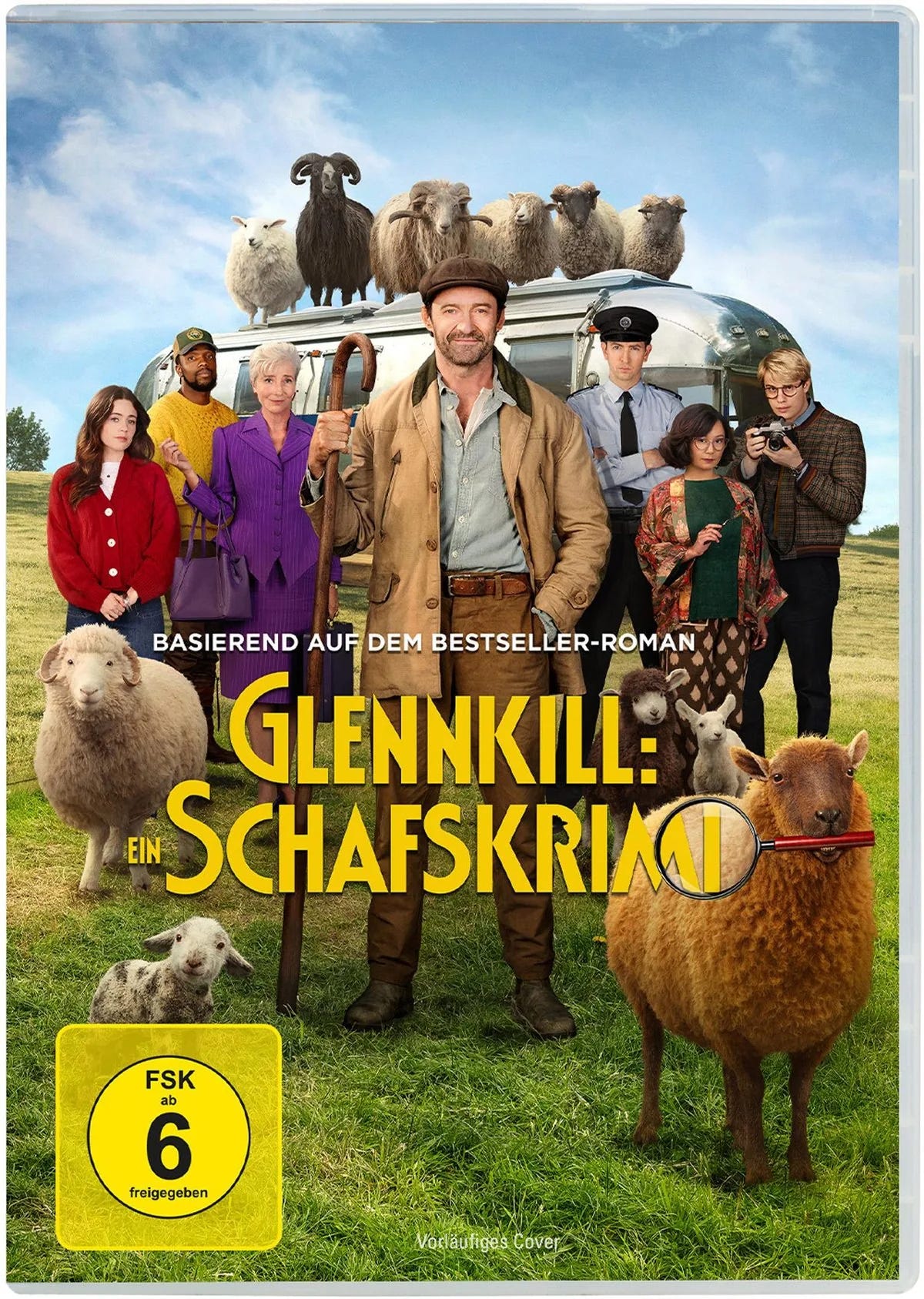 DVD-Cover: Glennkill: Ein Schafskrimi. Regie: Kyle Balda