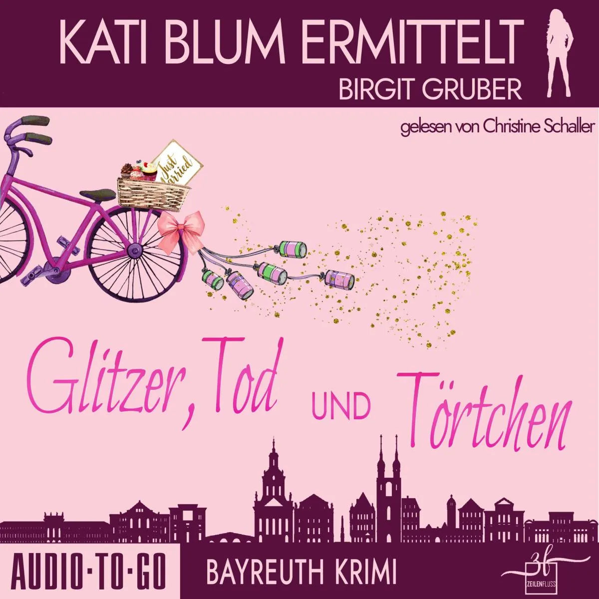 Cover: Glitzer, Tod und Törtchen (Hörbuch Download) von Birgit Gruber