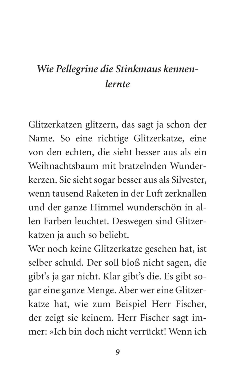 Andreas Steinhöfel - Glitzerkatze und Stinkmaus