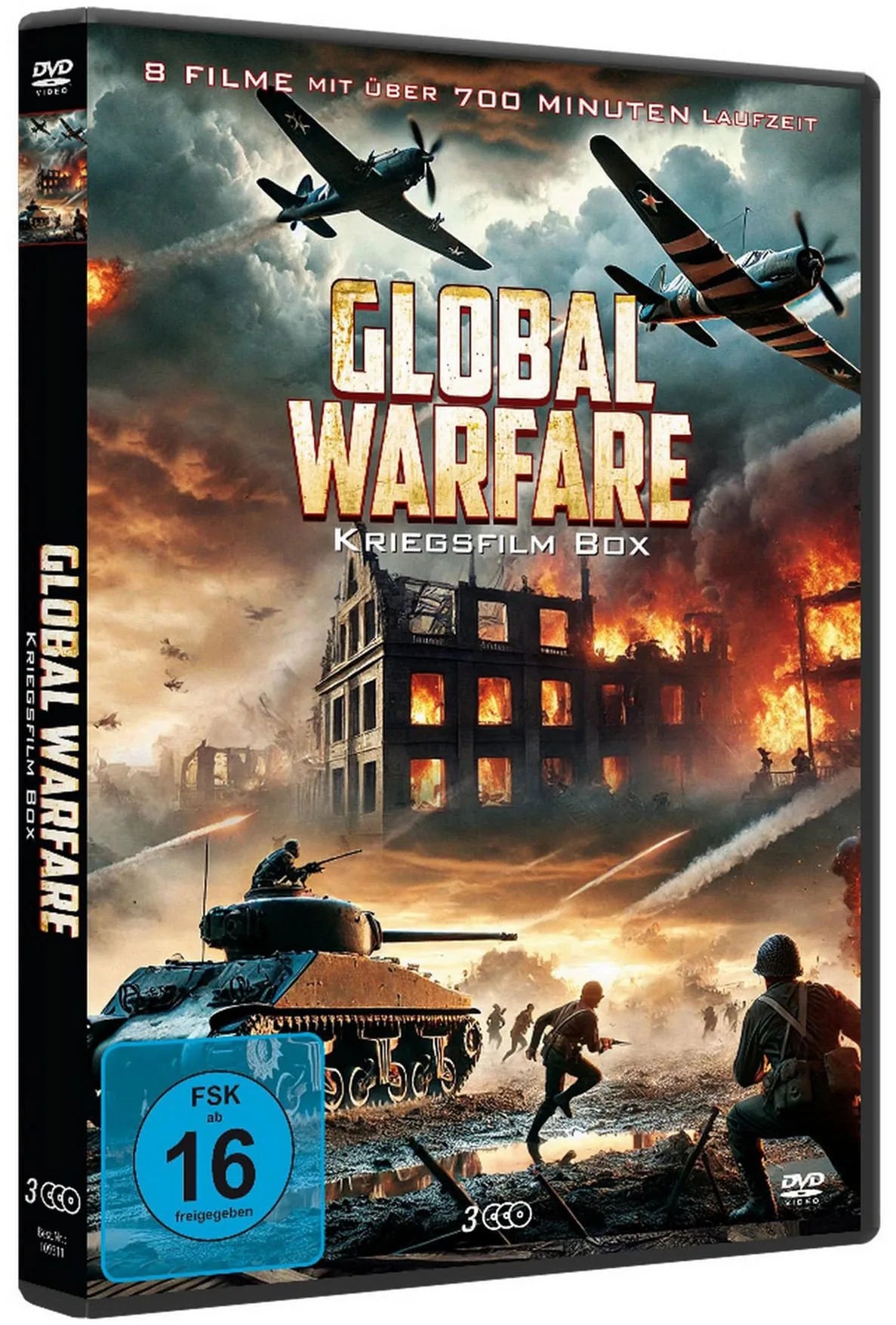 Global Warfare - Kriegsfilm Box - DVD