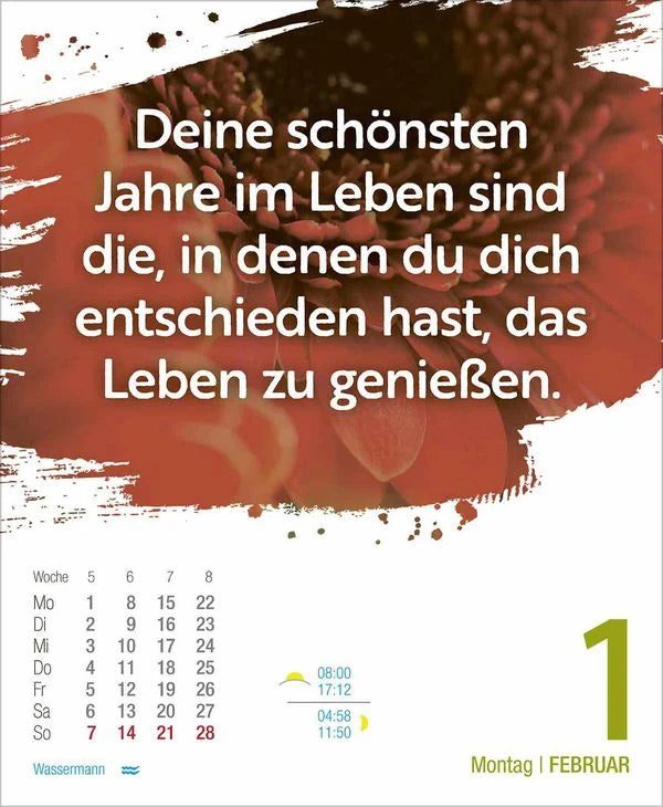 Glückskalender 2027 – Ansicht
