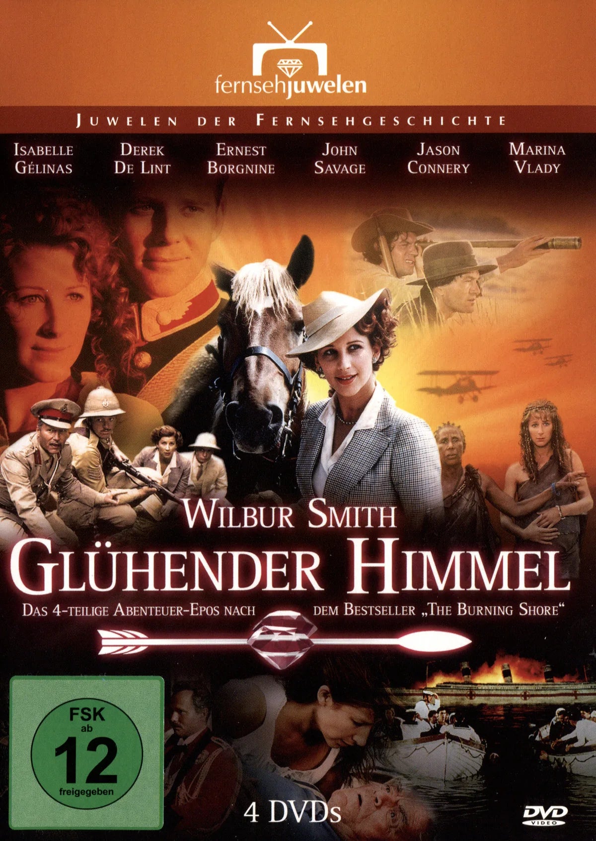 Glühender Himmel  [4 DVDs] - DVD
