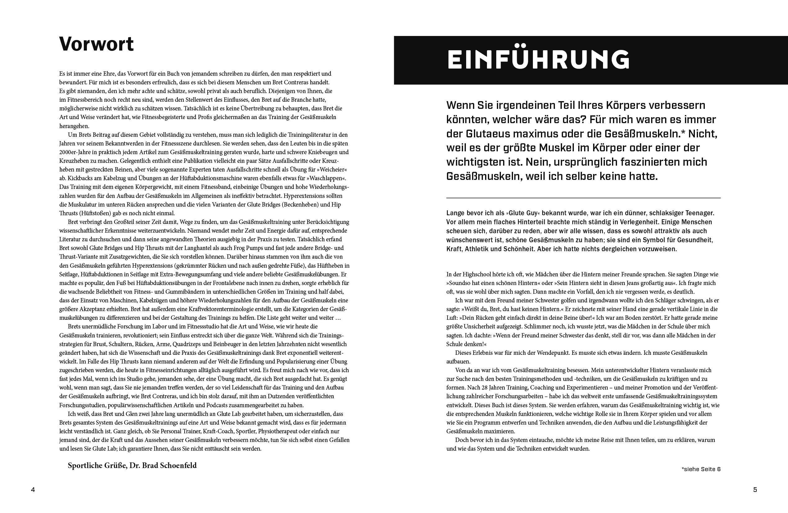 Innenansicht von 'Glute Lab – Die Revolution des Glutaeus-Trainings' - Taschenbuch