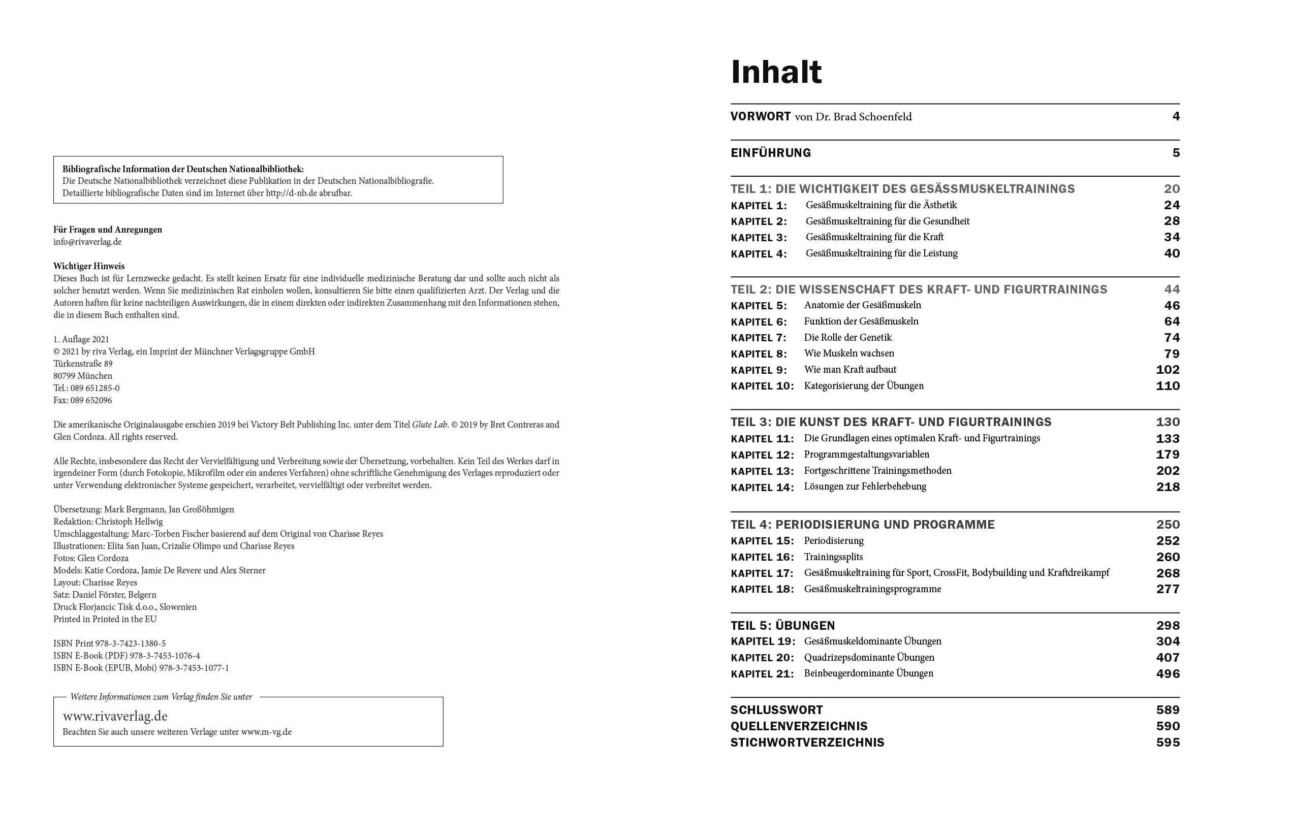Innenansicht von 'Glute Lab – Die Revolution des Glutaeus-Trainings' - Taschenbuch