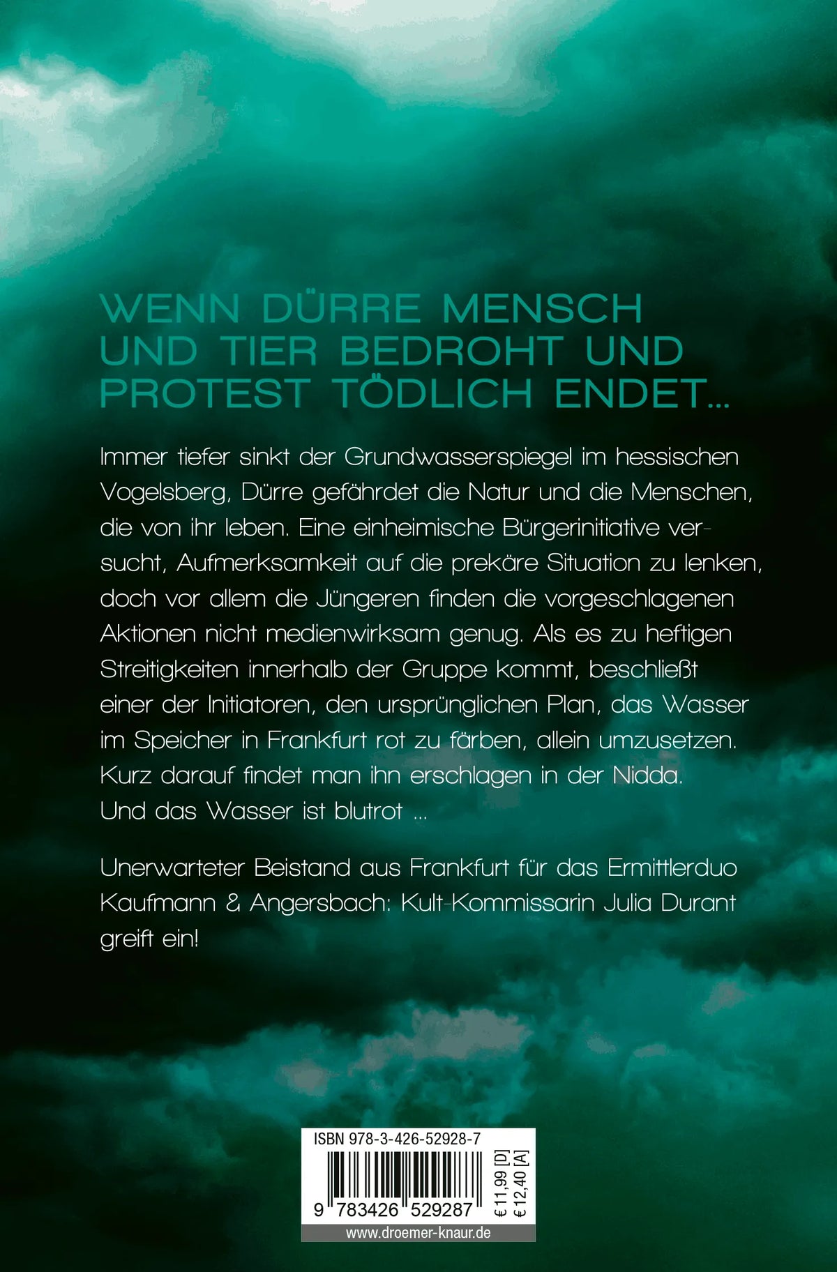 Rückseite: Glutstrom (Taschenbuch)