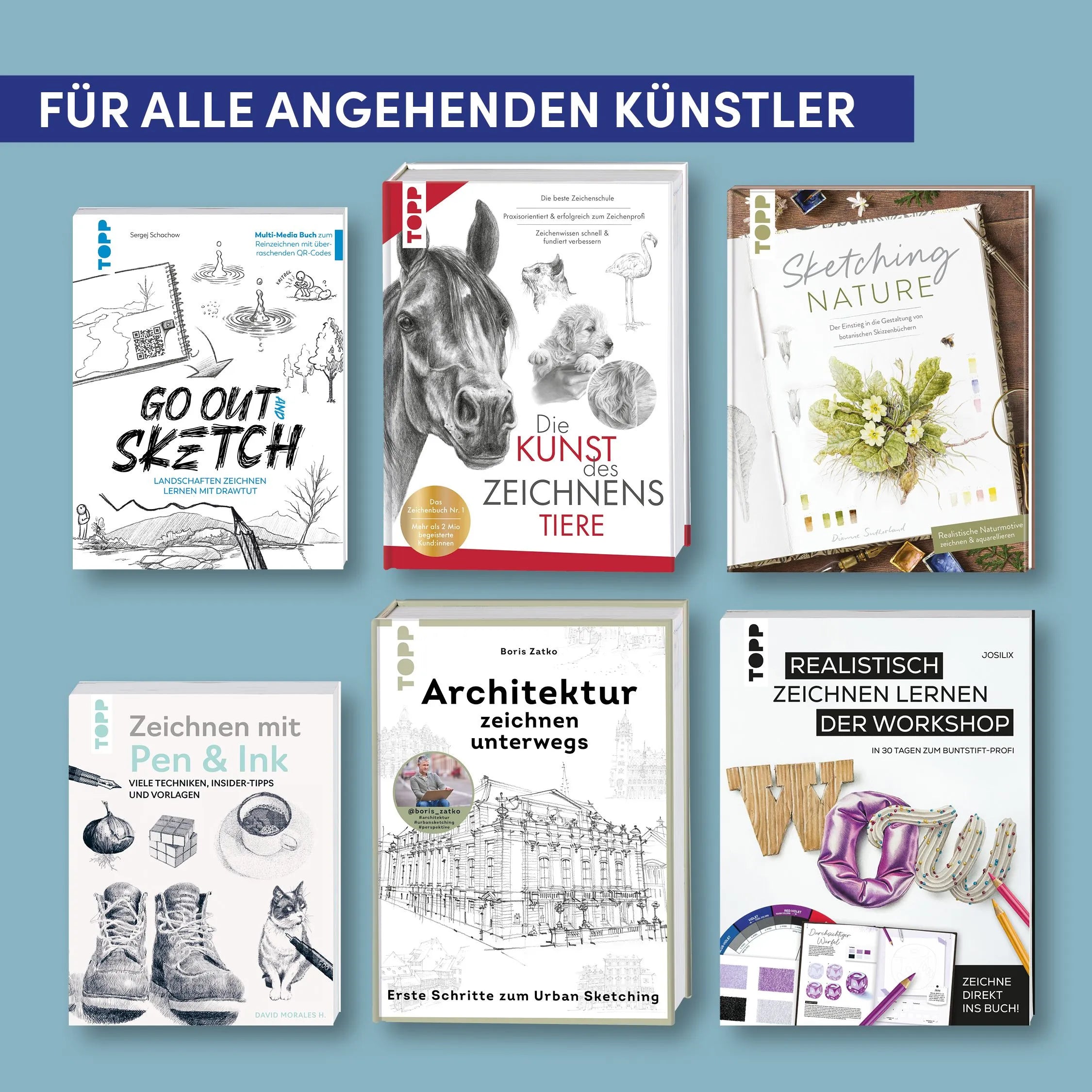 Detailansicht: Go out and Sketch (Taschenbuch)