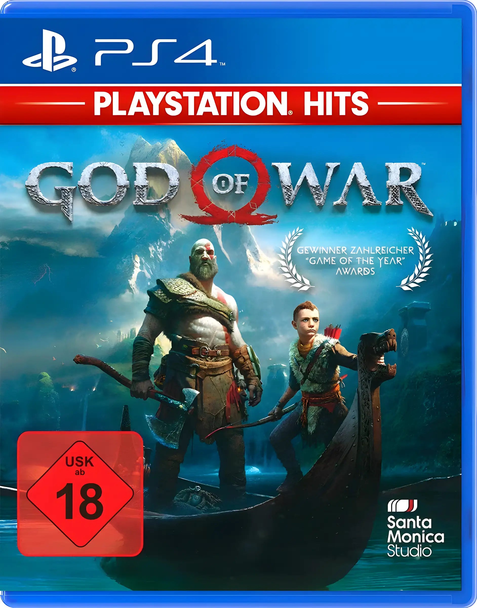 God of War 4 für PlayStation 4 PS4 Cover