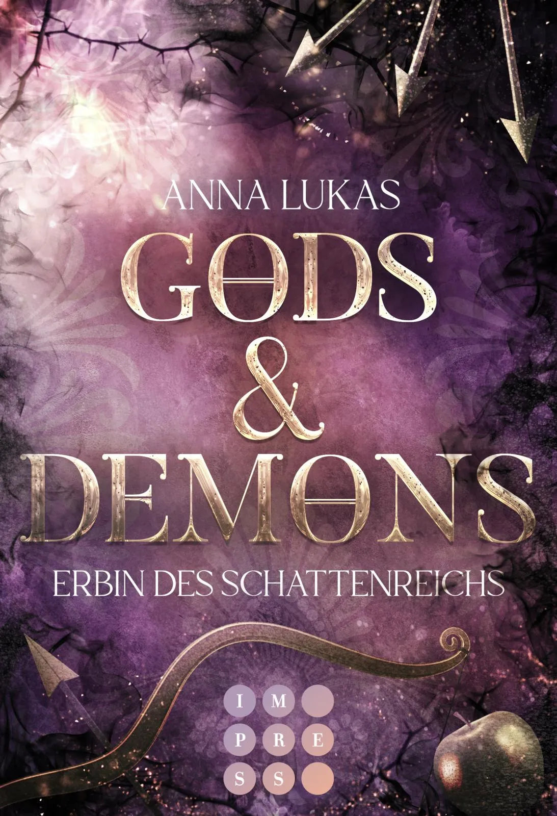 Buchcover von 'Gods & Demons. Erbin des Schattenreichs' - Taschenbuch von Anna Lukas