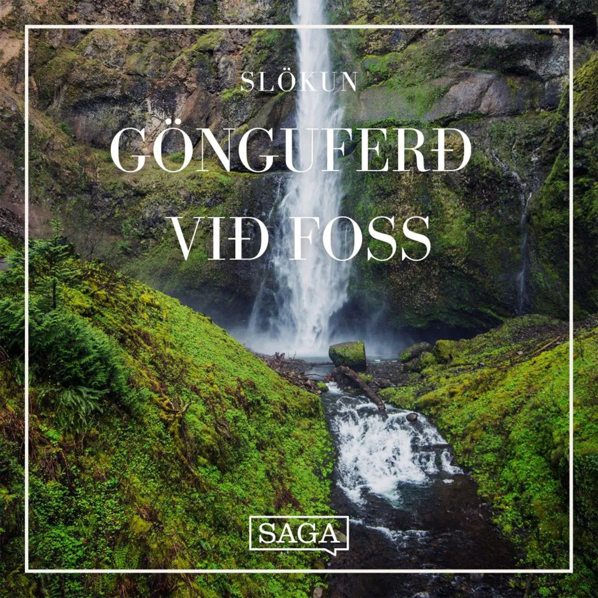 Cover: Gönguferð við foss (Hörbuch Download) von Rasmus Broe