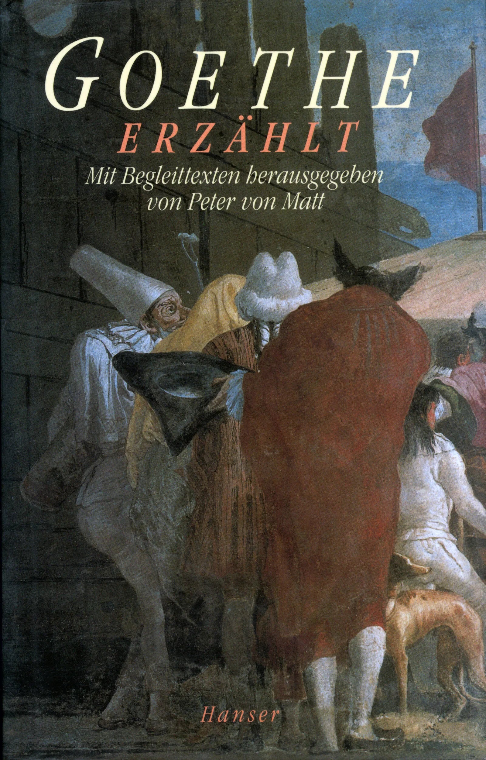 Buchcover von 'Goethe erzählt' - Gebundene Ausgabe von Johann Wolfgang von Goethe