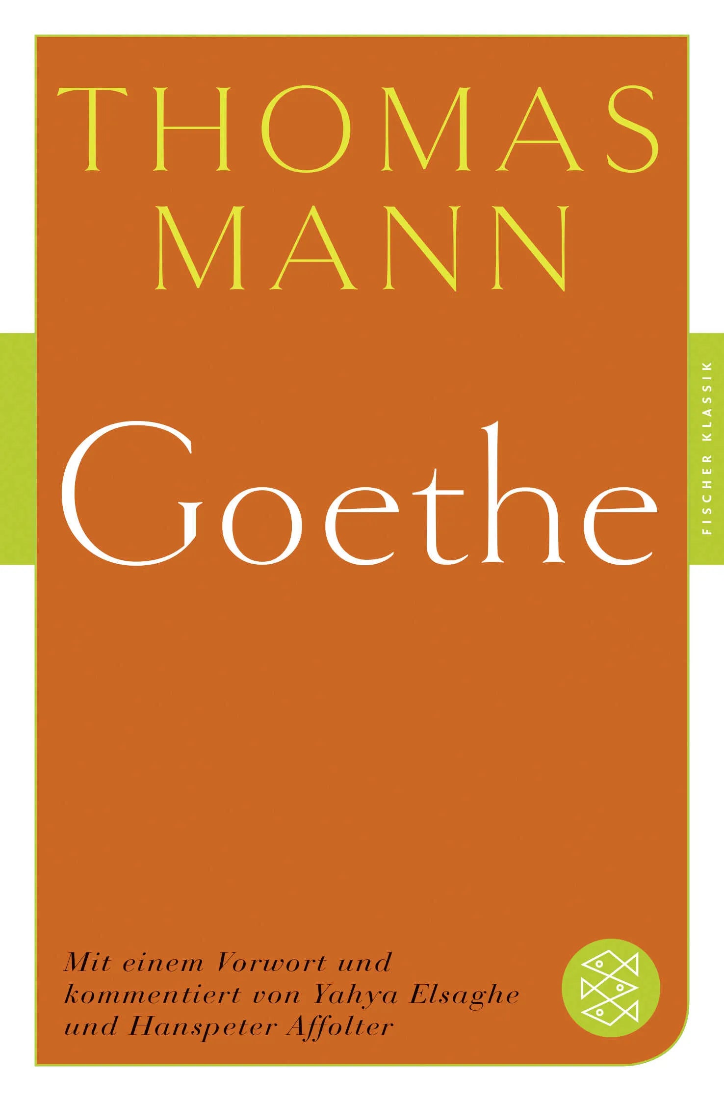 Buchcover von 'Goethe' - Taschenbuch von Thomas Mann