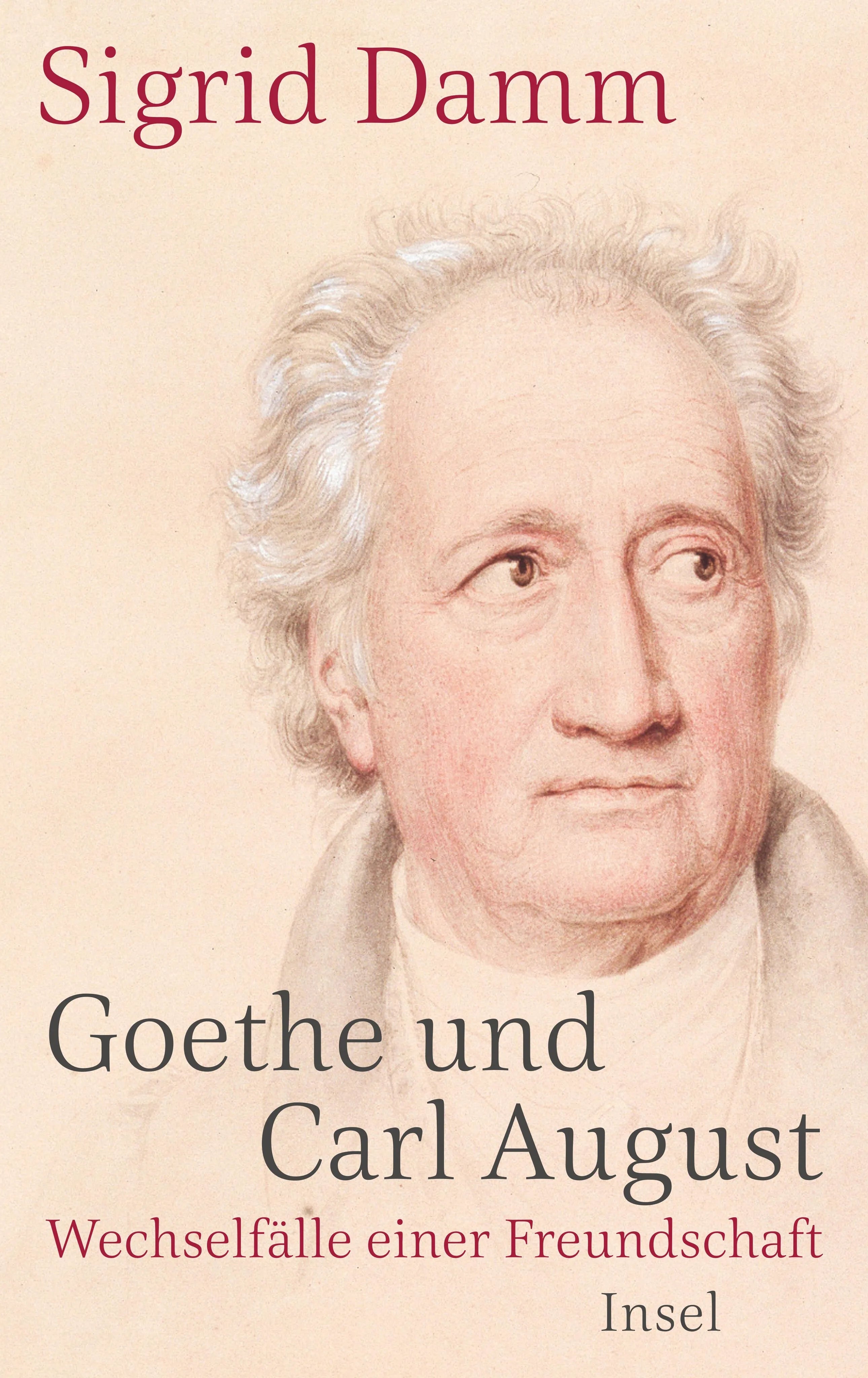 Buchcover von 'Goethe und Carl August' - Gebundene Ausgabe von Sigrid Damm