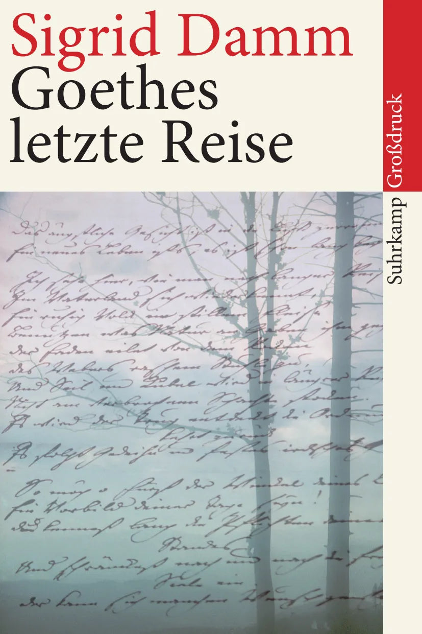 Buchcover von 'Goethes letzte Reise' - Taschenbuch von Sigrid Damm