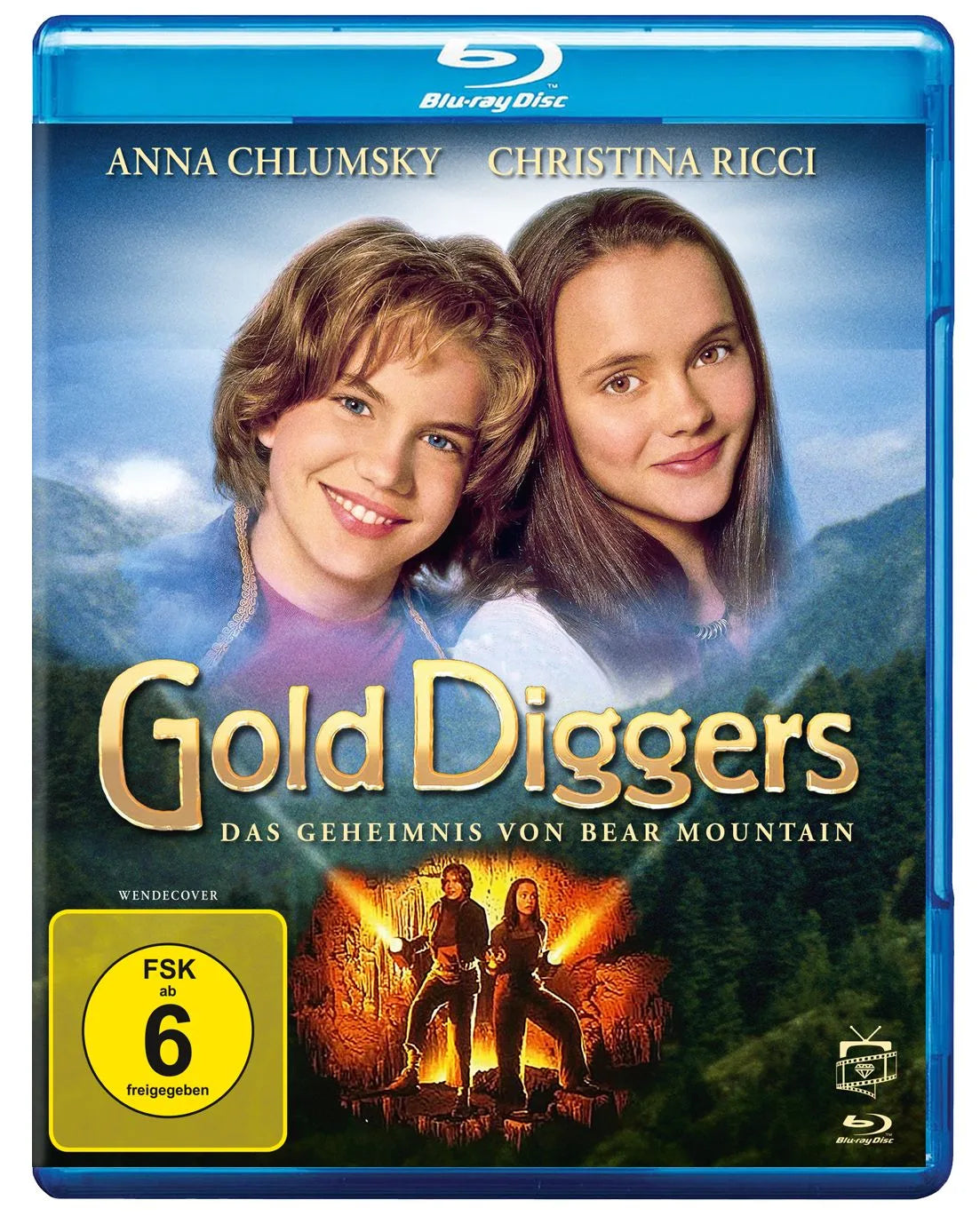 Blu-ray-Cover: Gold Diggers - Das Geheimnis von Bear Mountain - Neuauflage. Regie: Kevin James Dobson