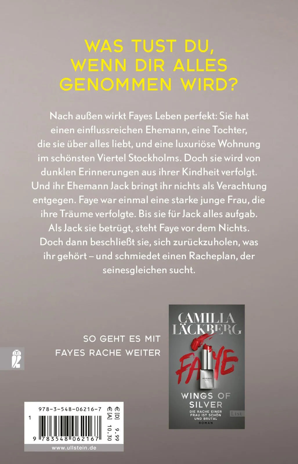 Rückseite: Golden Cage. Die Rache einer Frau ist schön und brutal (Taschenbuch)