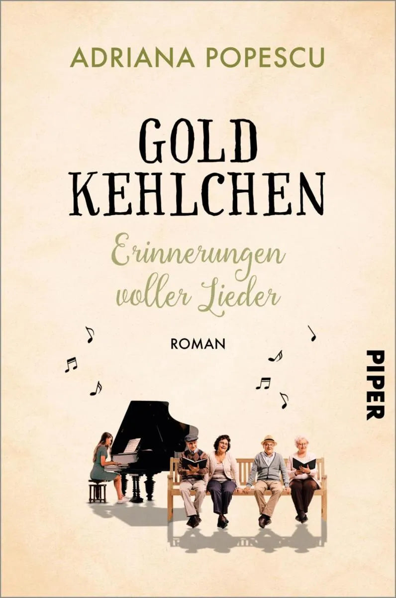 Cover: Goldkehlchen - Erinnerungen voller Lieder (E-Book) von Adriana Popescu