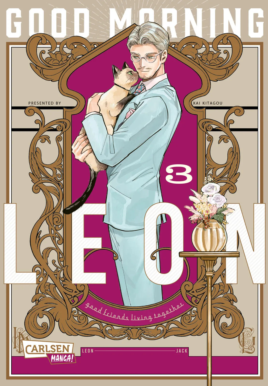 Cover: Good Morning Leon 3 (Taschenbuch) von Kai Kitagou