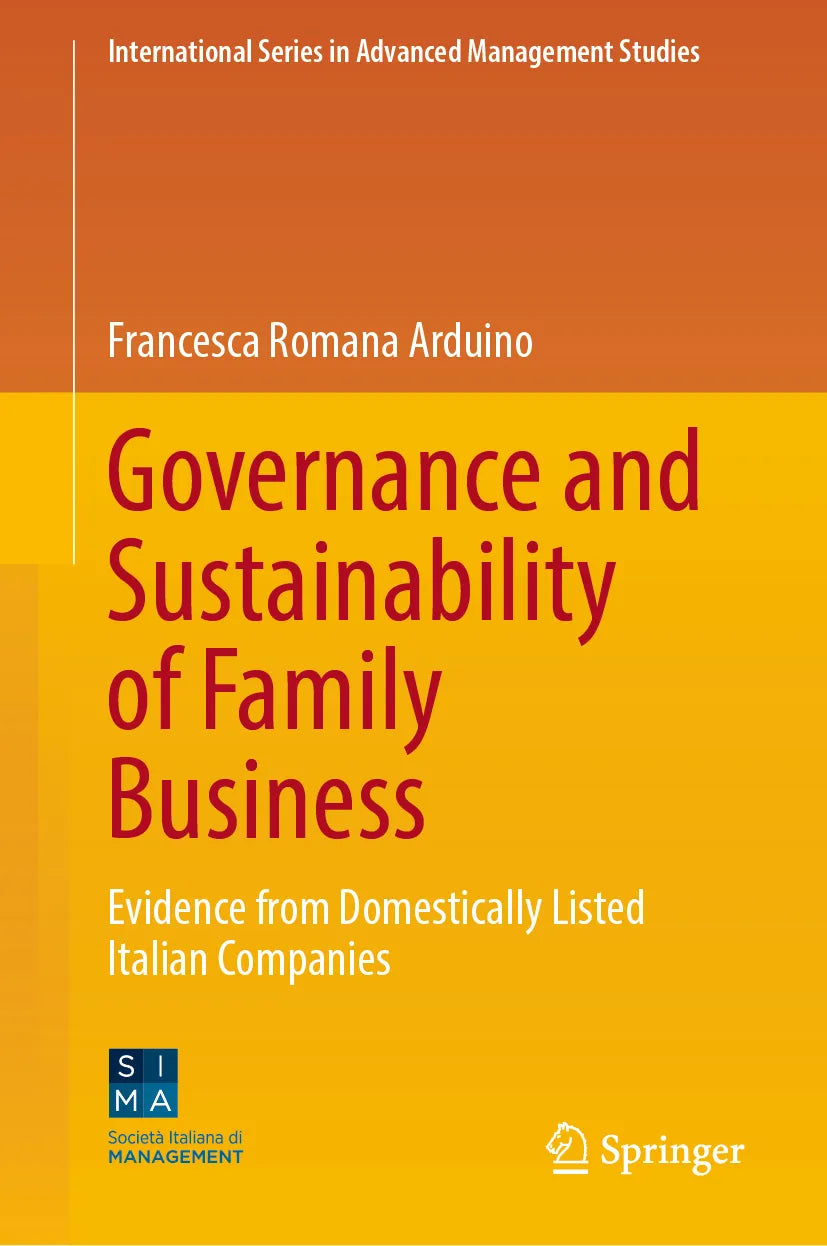 Cover: Governance and Sustainability of Family Business (E-Book) von Francesca Romana Arduino