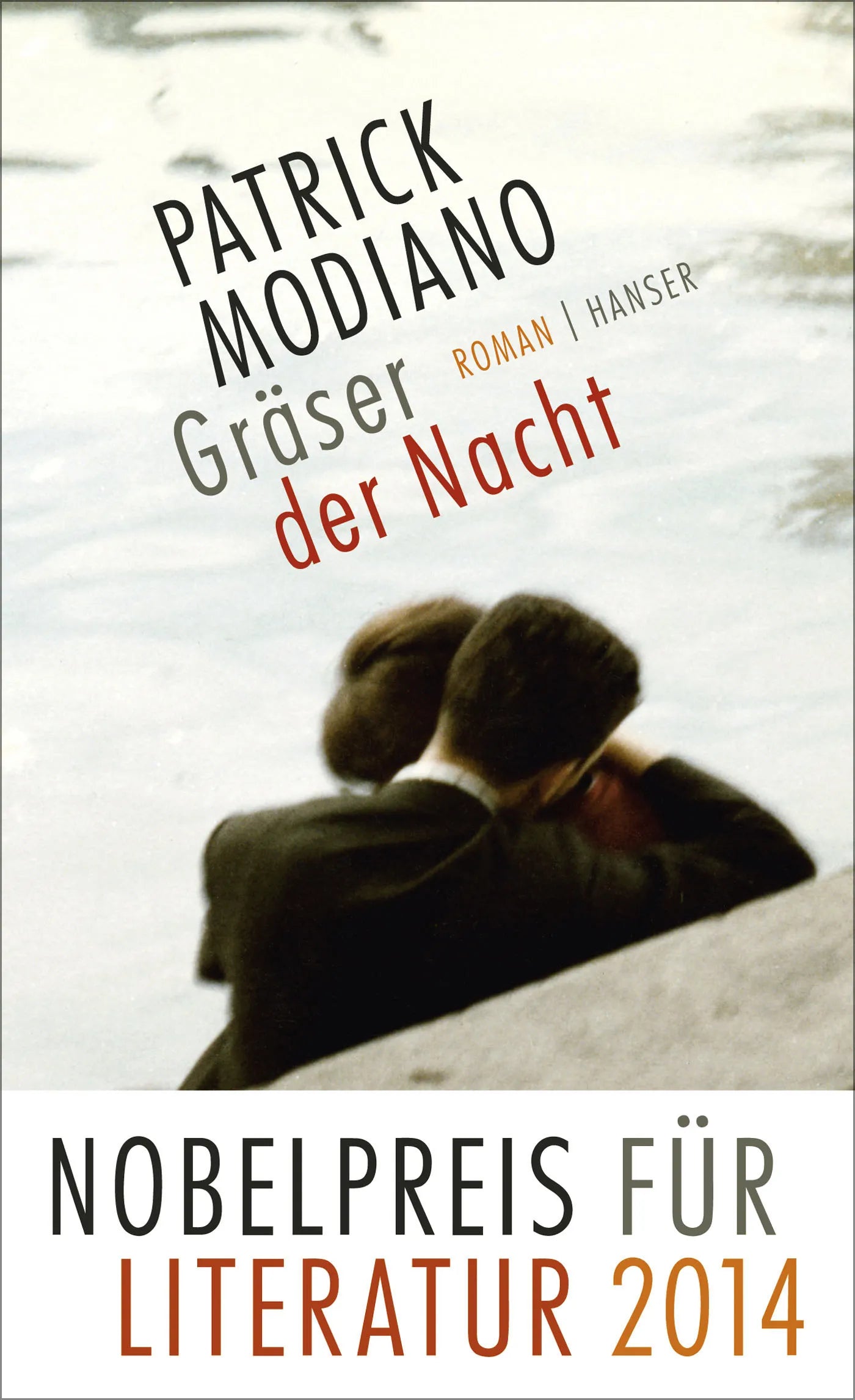 Buchcover von 'Gräser der Nacht' - Gebundene Ausgabe von Patrick Modiano