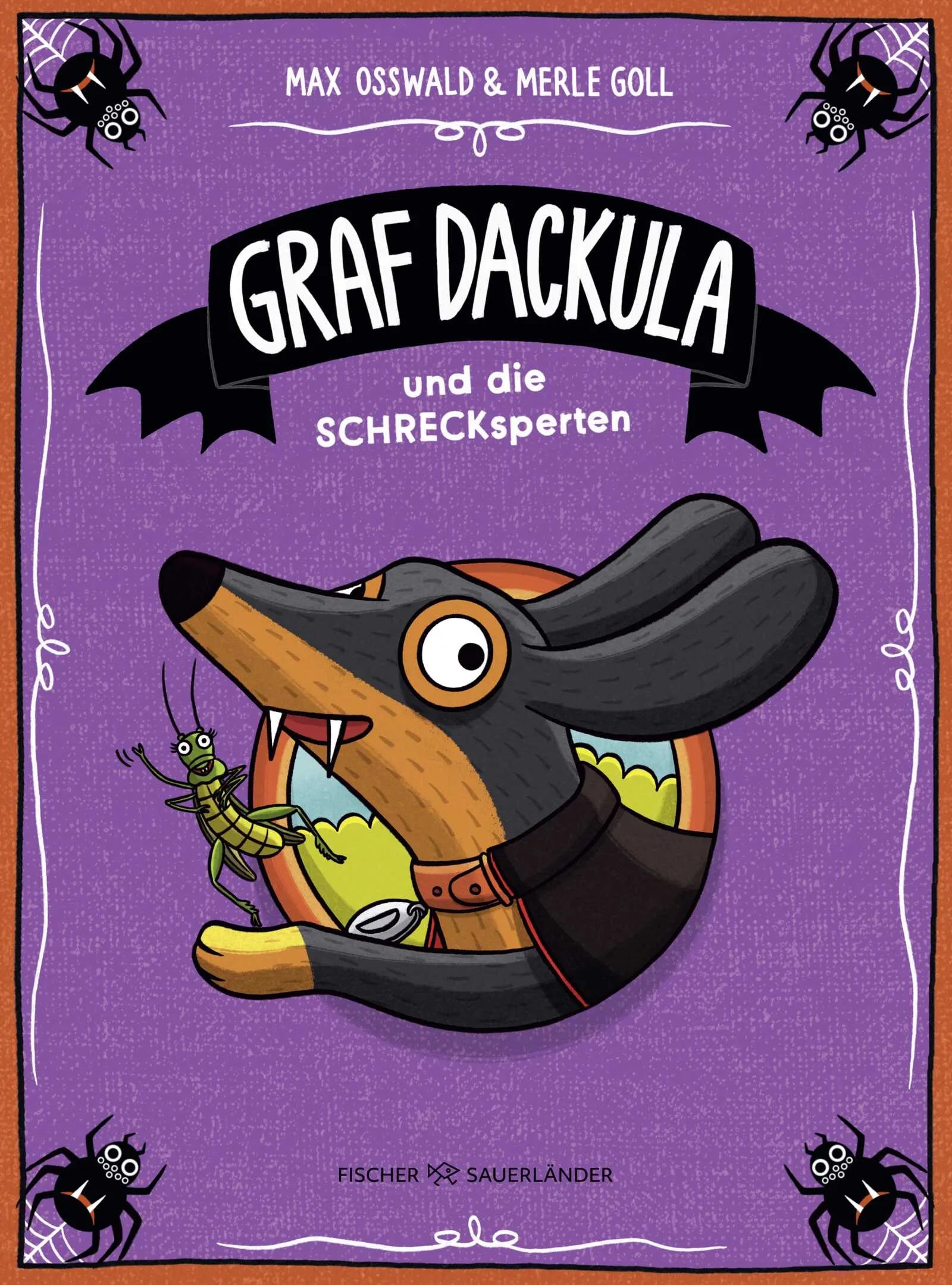 Cover: Graf Dackula und die SCHRECKsperten (Hardcover) von Max Osswald