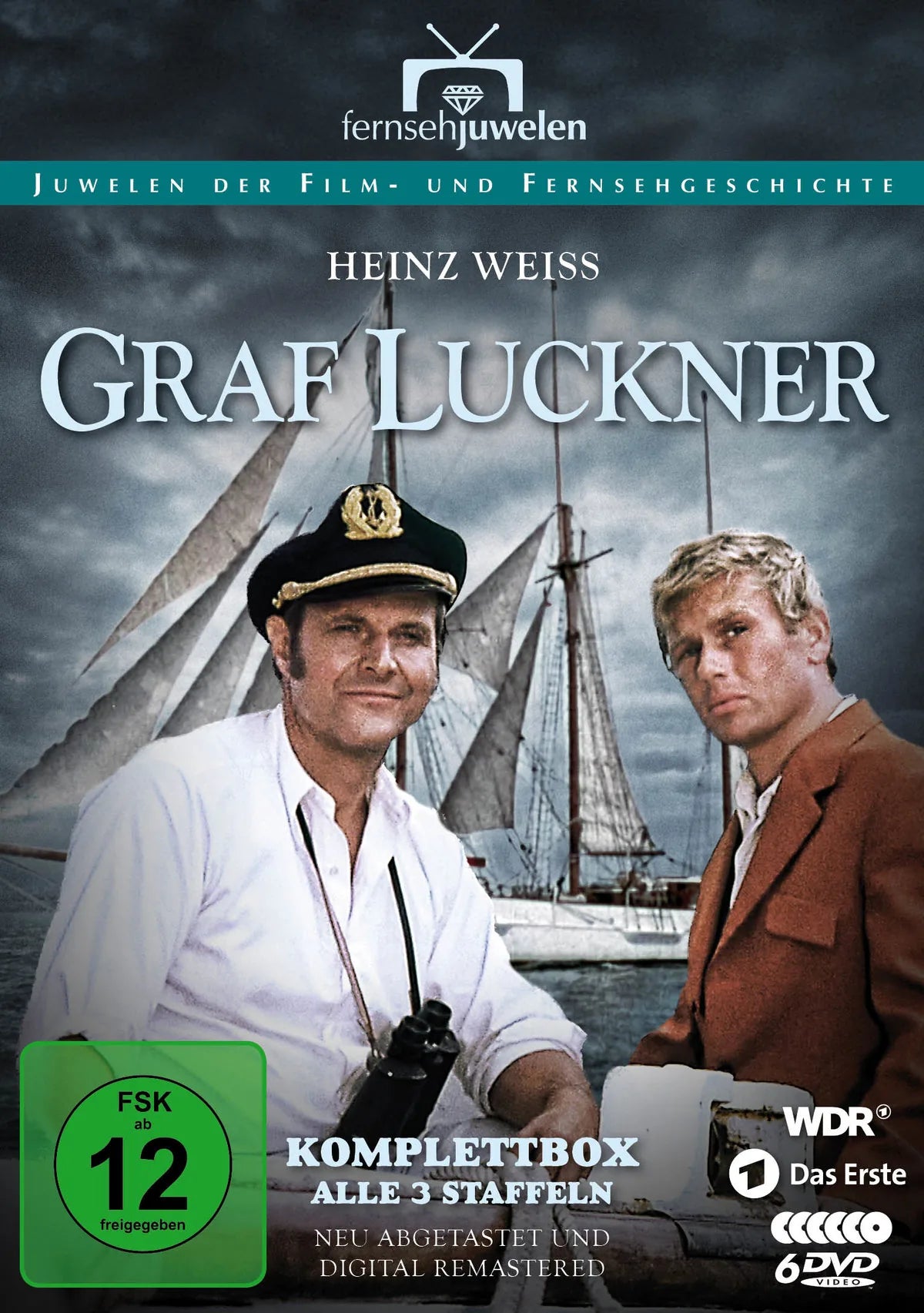 Graf Luckner - Staffeln 1-3 Komplettbox [6 DVDs] - DVD