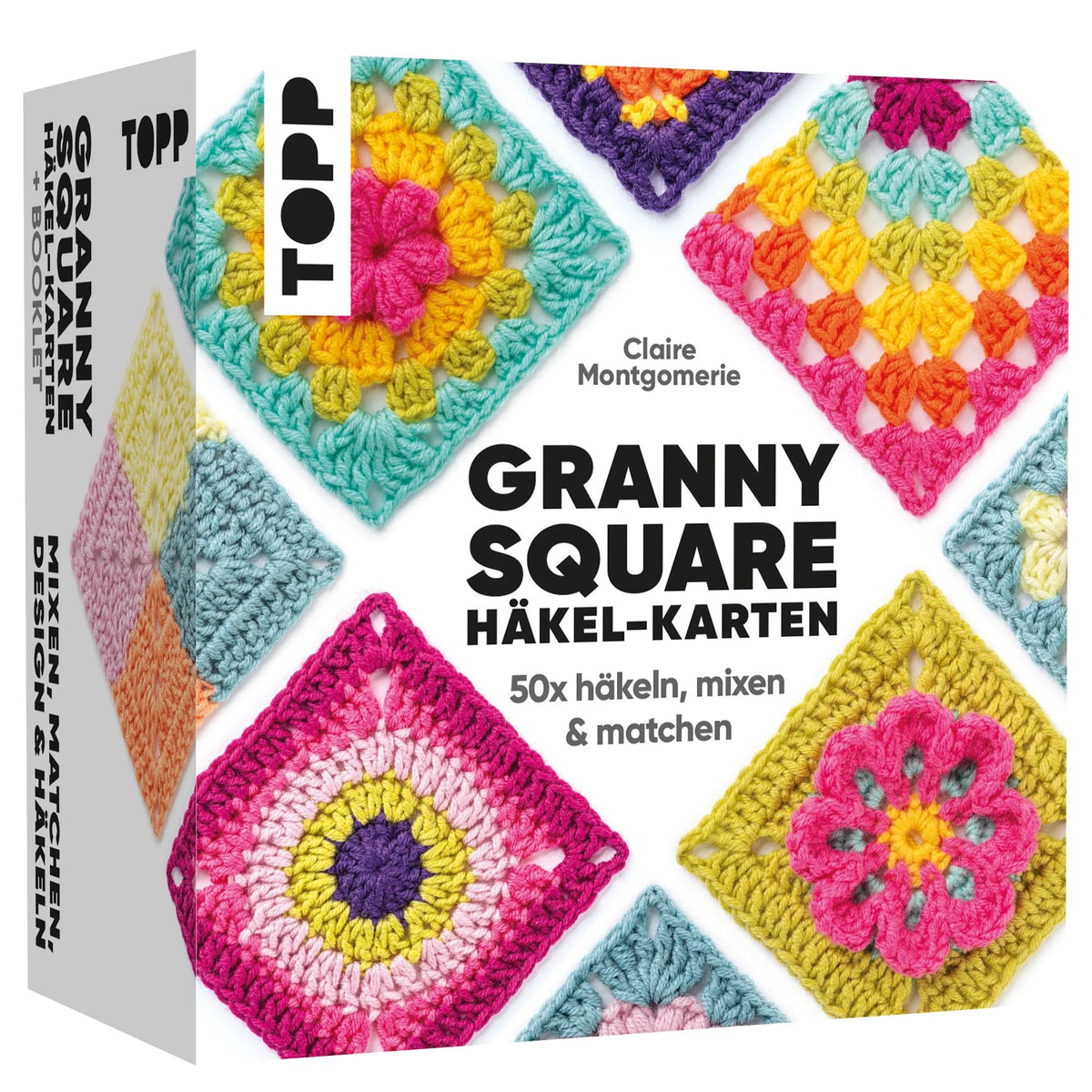 Gesellschaftsspiel: Granny Square Häkel-Karten (Deutsche Ausgabe)