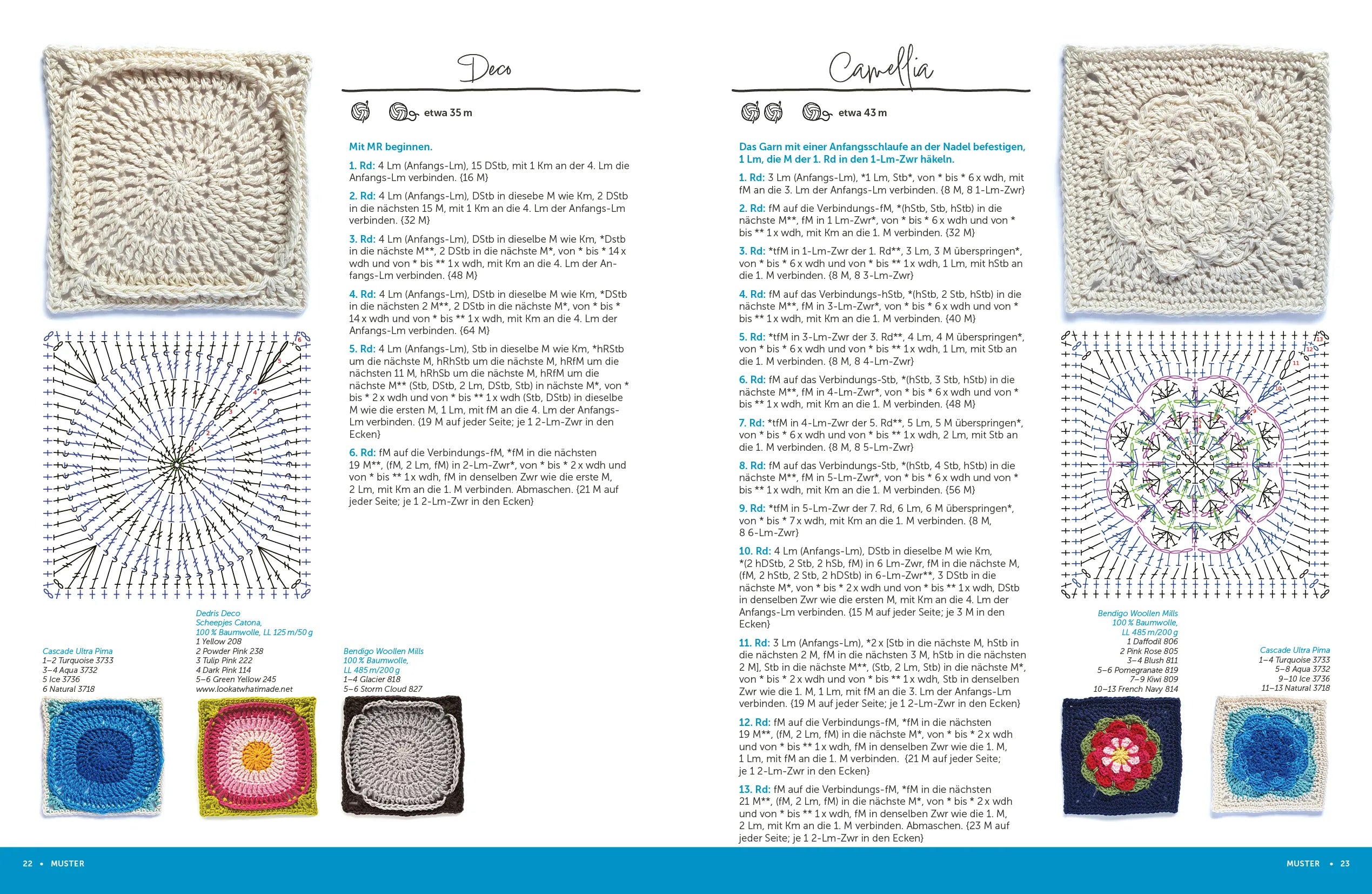 Innenansicht von 'Granny Squares mit Stil' - Paperback