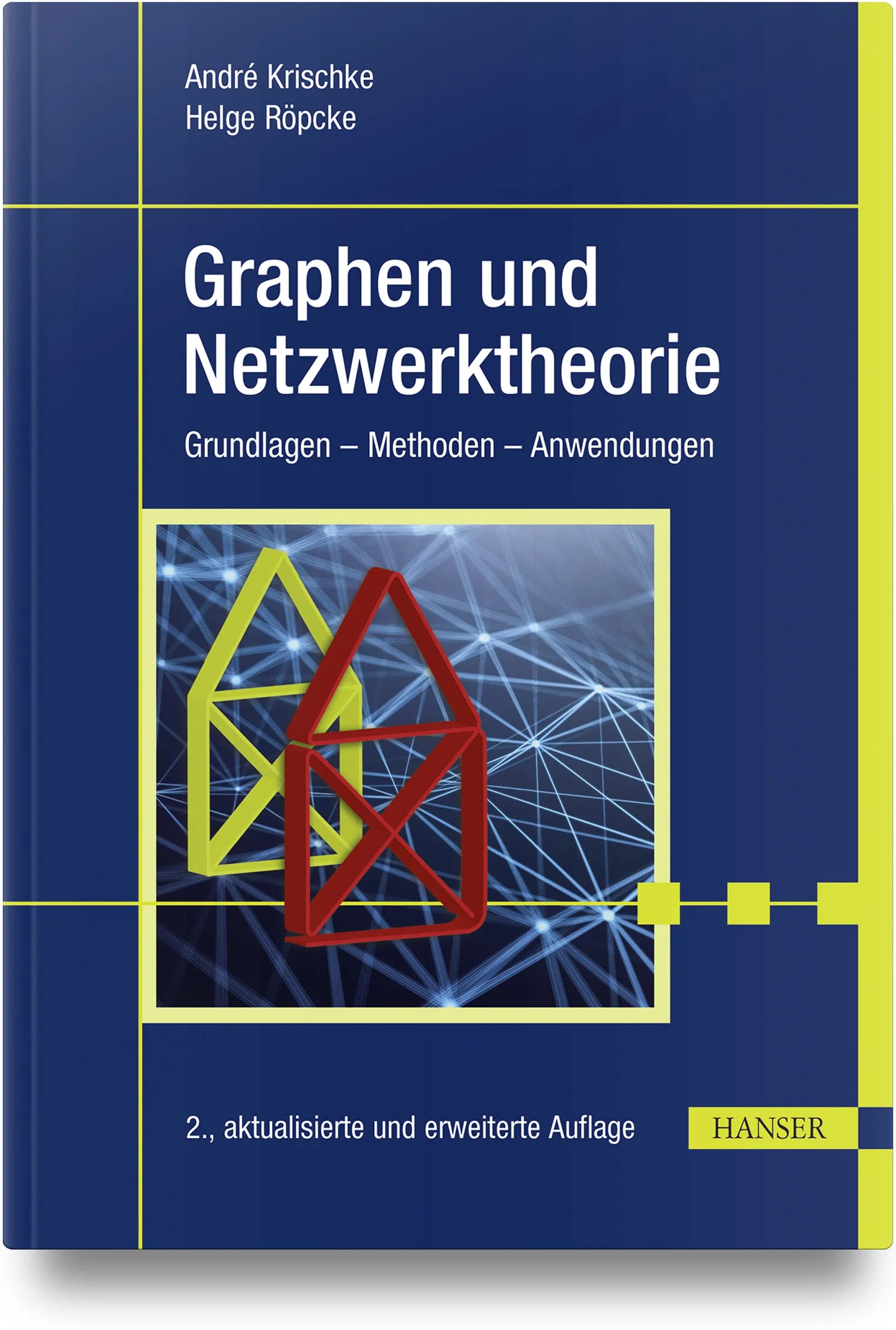 Buchcover von 'Graphen und Netzwerktheorie' - Gebundene Ausgabe von André Krischke
