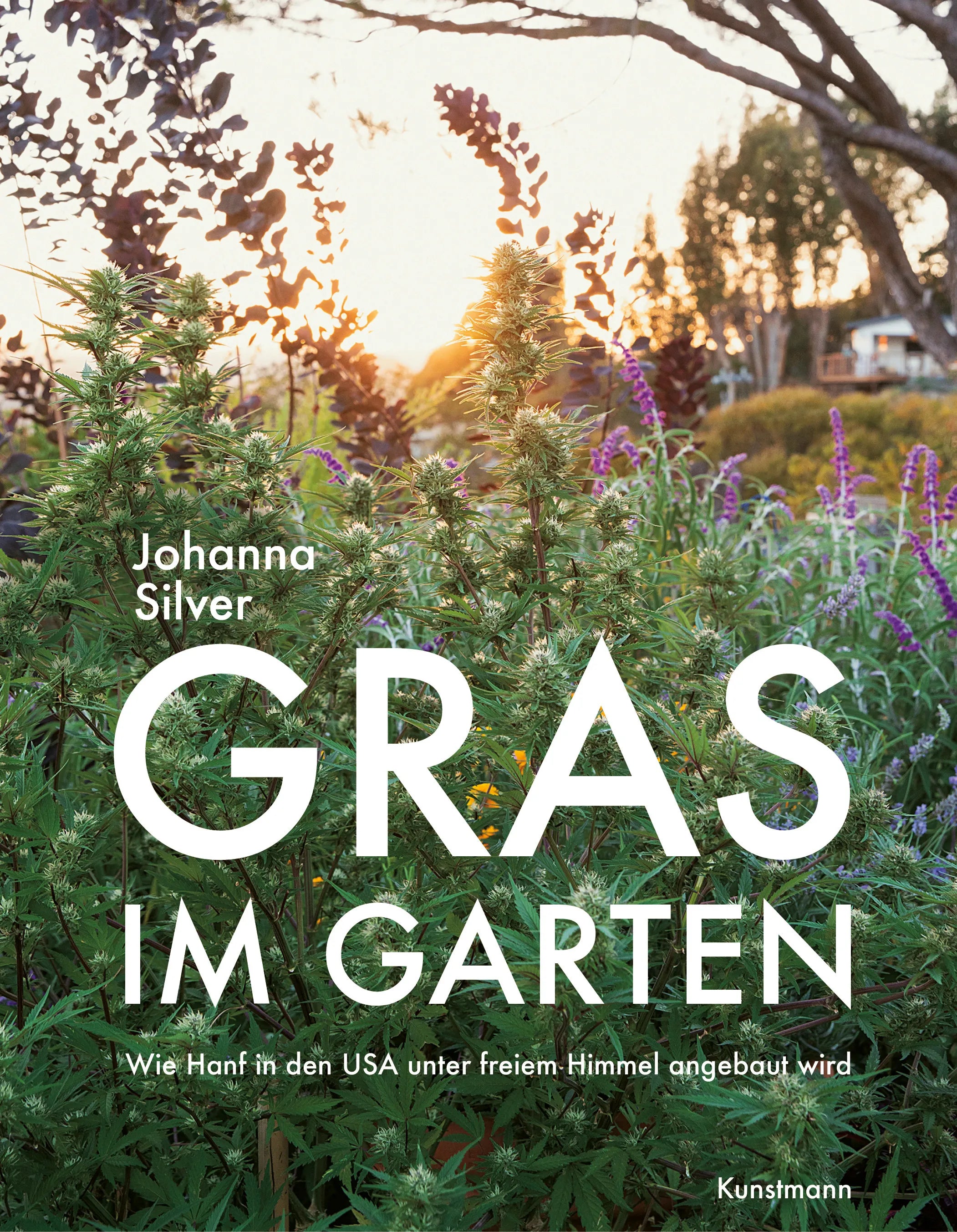 Buchcover von 'Gras im Garten' - Gebundene Ausgabe von Johanna Silver