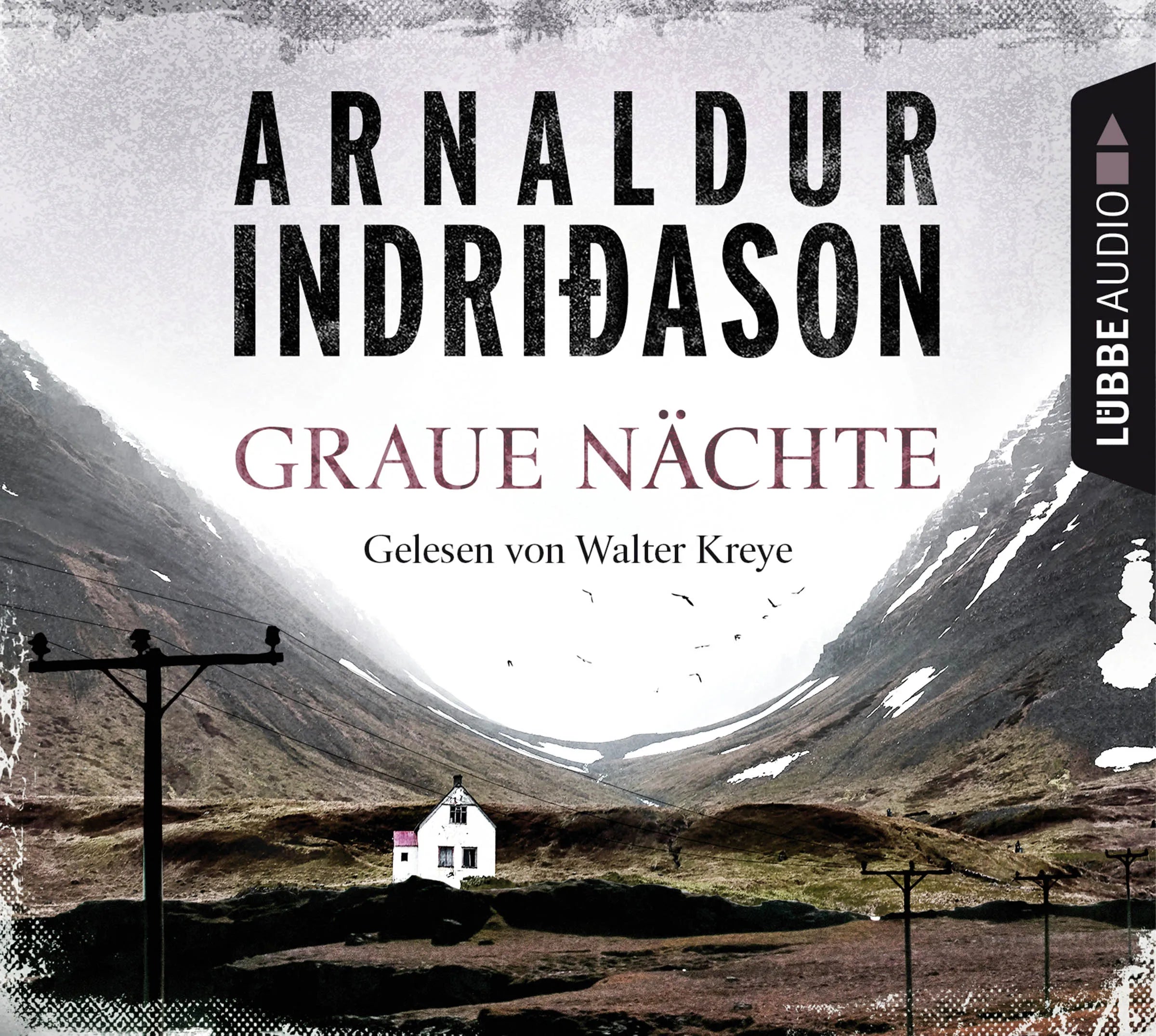Buchcover von 'Graue Nächte' - Hörbuch (CD) von Arnaldur Indriðason