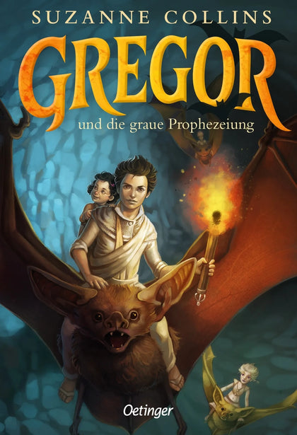 Buchcover von 'Gregor 1. Gregor und die graue Prophezeiung' - Taschenbuch von Suzanne Collins