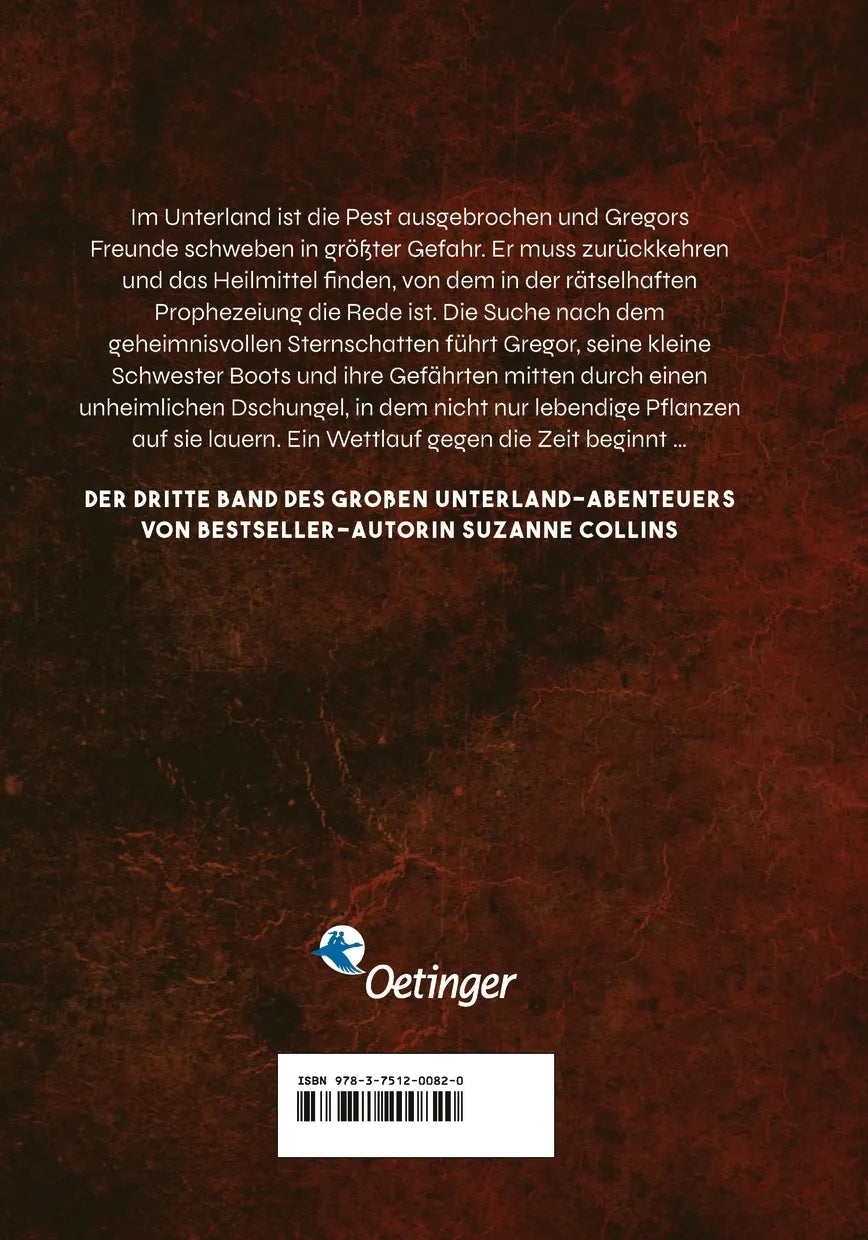 Buchrückseite von 'Gregor 3. Gregor und der Spiegel der Wahrheit' mit Klappentext - Gebundene Ausgabe