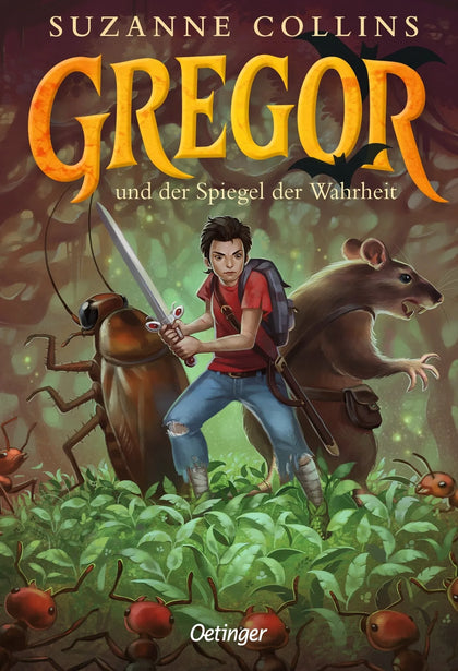 Buchcover von 'Gregor 3. Gregor und der Spiegel der Wahrheit' - Taschenbuch von Suzanne Collins