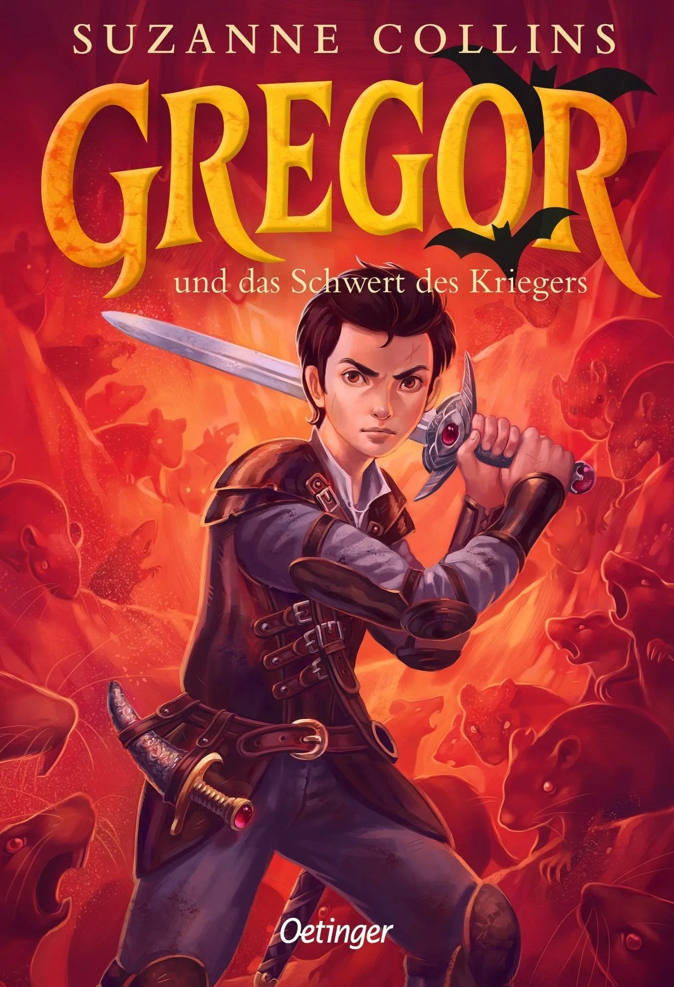 Buchcover von 'Gregor 5. Gregor und das Schwert des Kriegers' - Taschenbuch von Suzanne Collins