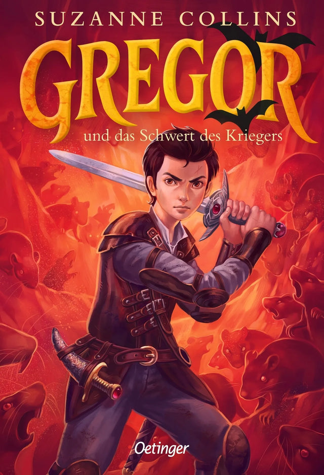 Buchcover von 'Gregor 5. Gregor und das Schwert des Kriegers' - Taschenbuch von Suzanne Collins