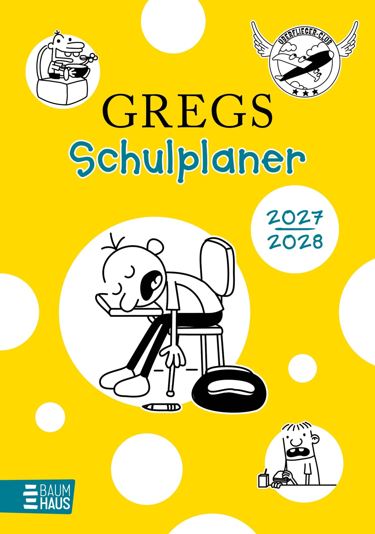 Cover: Gregs Schulplaner 2027/2028 (Hardcover) von Jeff Kinney