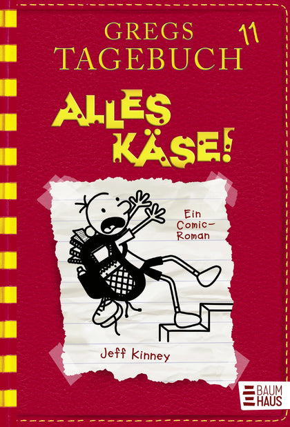 Cover: Gregs Tagebuch 11 - Alles Käse! (Hardcover) von Jeff Kinney