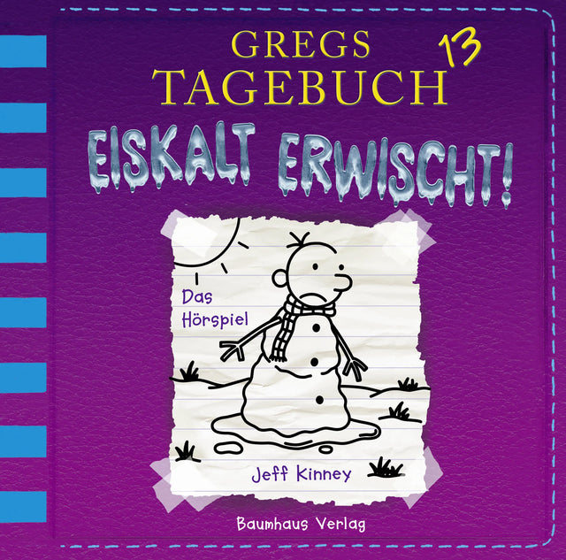 Buchcover von 'Gregs Tagebuch 13 - Eiskalt erwischt!' - Hörbuch (CD) von Jeff Kinney