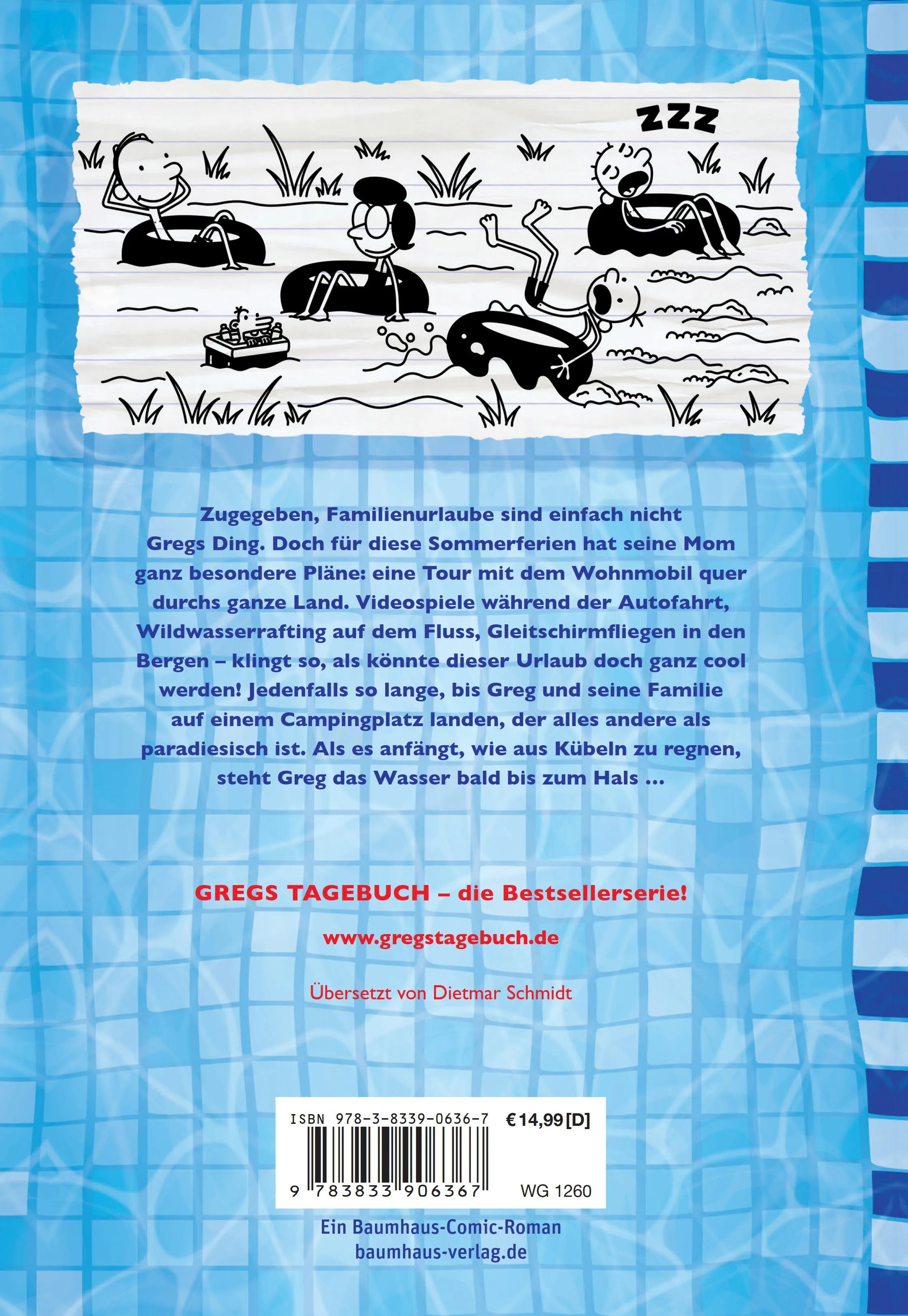 Detailansicht: Gregs Tagebuch 15 - Halt mal die Luft an! (Hardcover)
