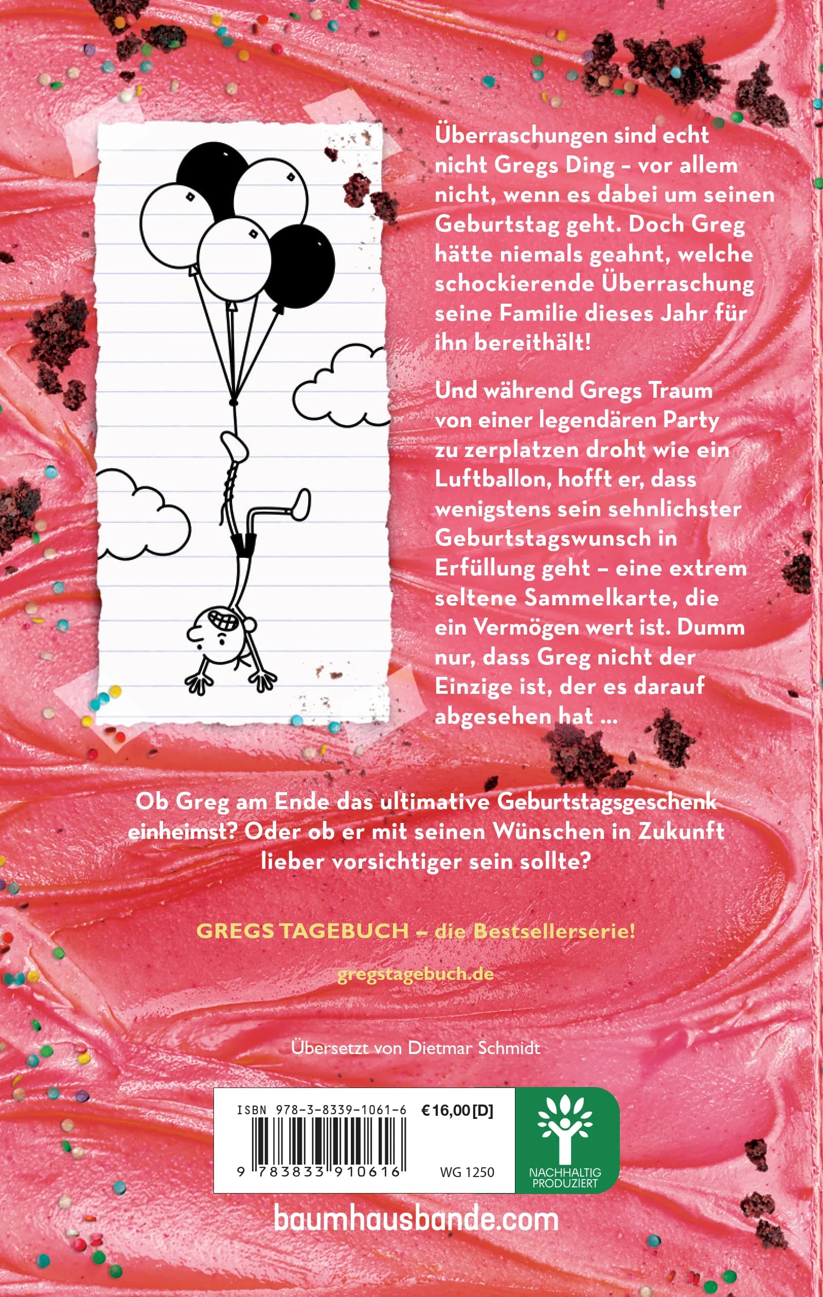 Detailansicht: Gregs Tagebuch 20 - Bock auf Party? (Hardcover)